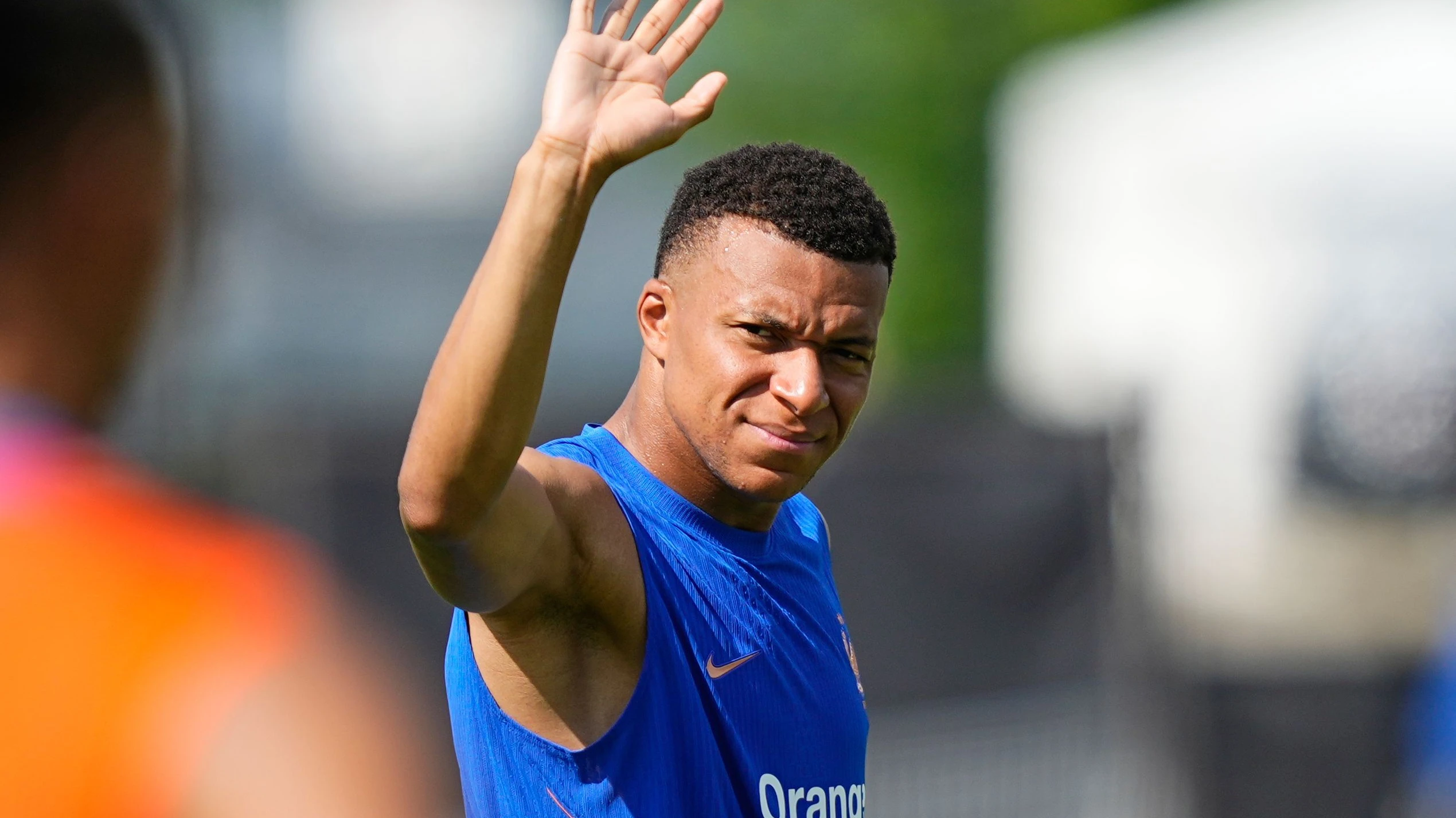Musikalische Früherziehung schief gegangen: Kylian Mbappe - AP Photo/Martin Meissner