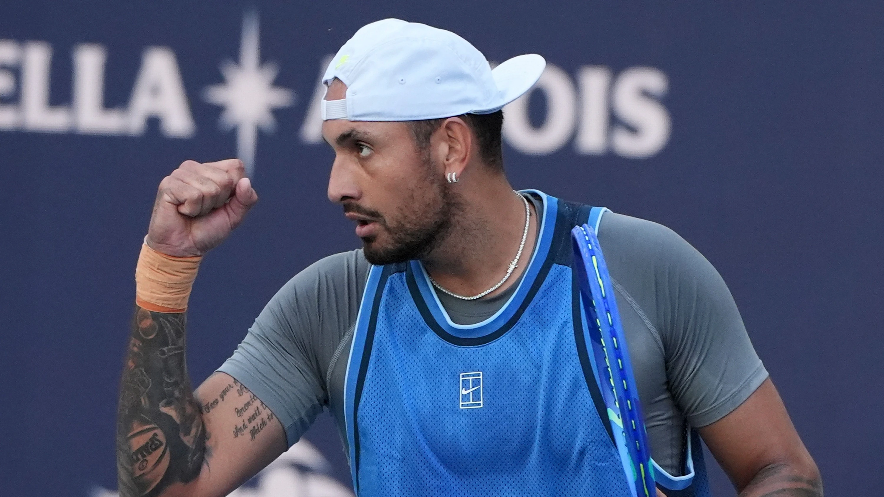 „Ich habe einen riesigen Fehler gemacht“: Nick Kyrgios - AP Photo/Lynne Sladky