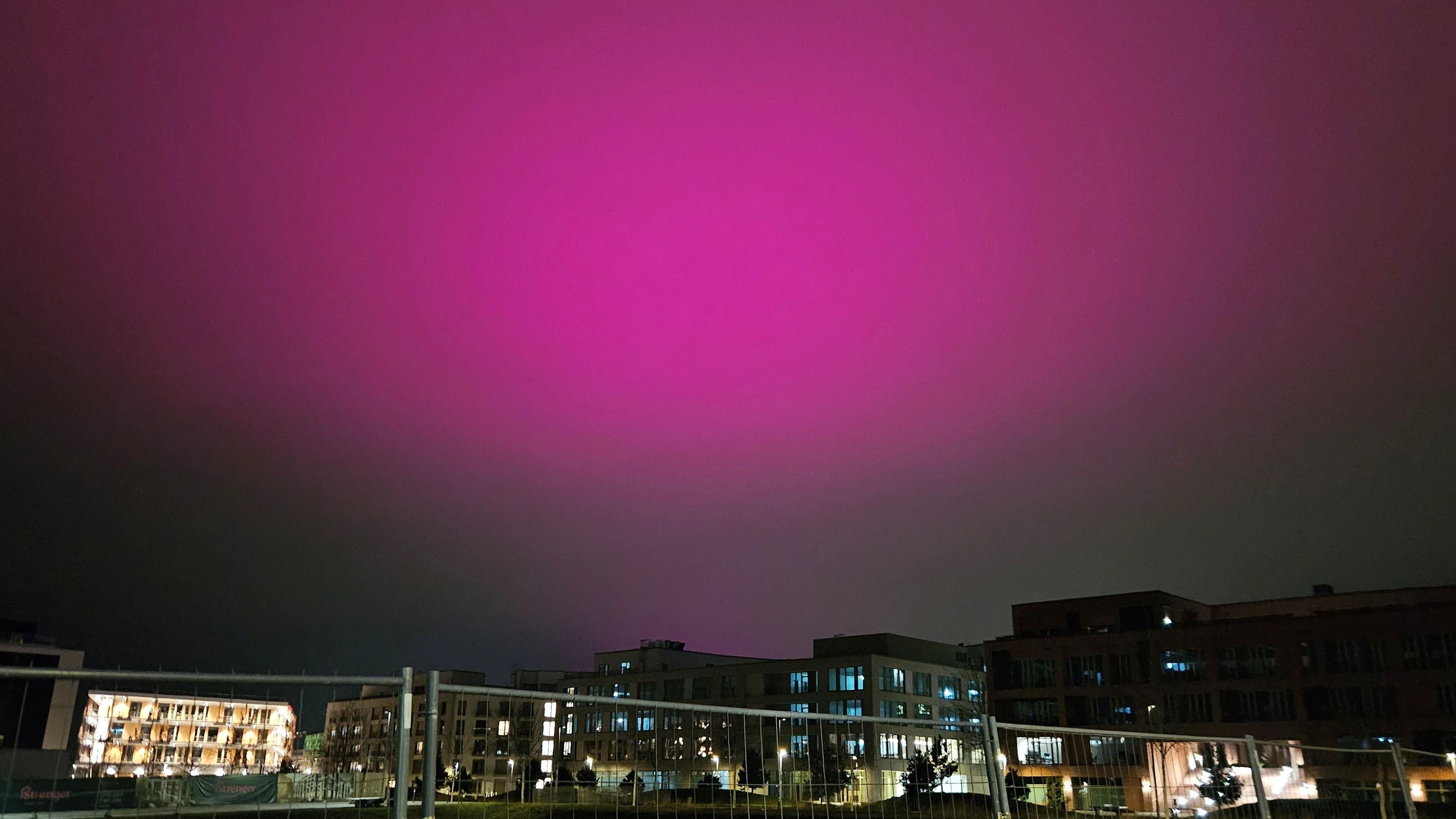 Nachthimmel: Woher kam das violette Leuchten über Stuttgart?