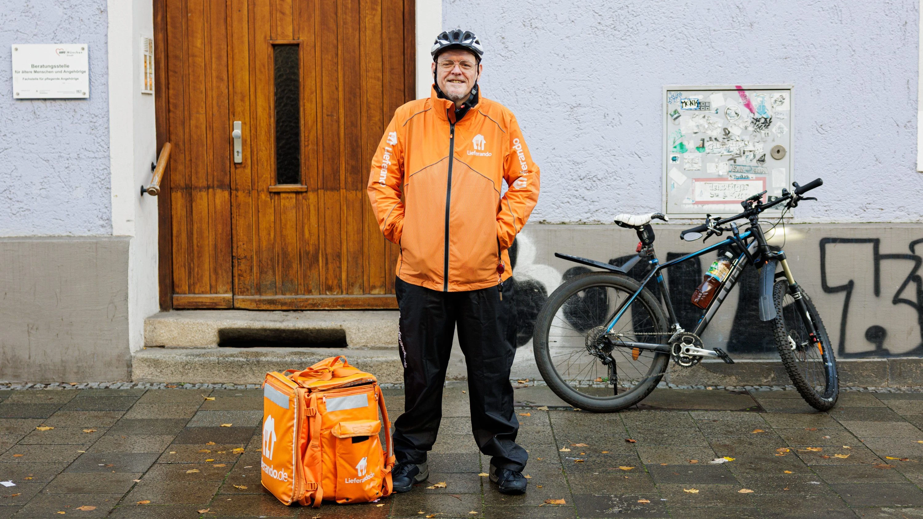 Folgen eines Überfalls: Herr Pommer hat sich freigestrampelt