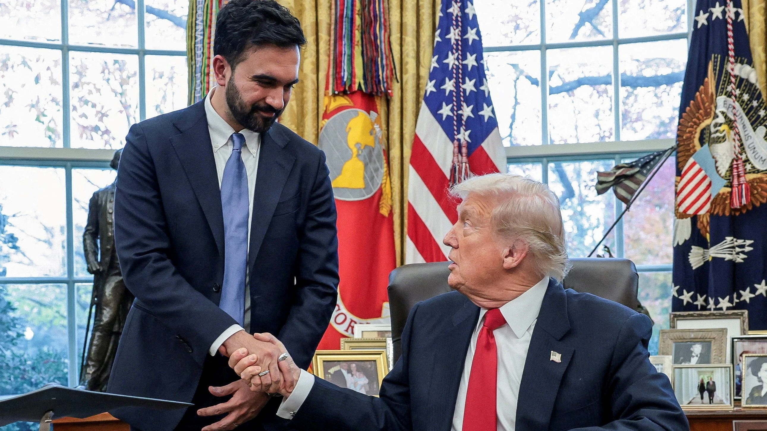 Bild: USA unter Trump: Trump mischt sich in Streit zwischen Mamdani und Netanjahu ein