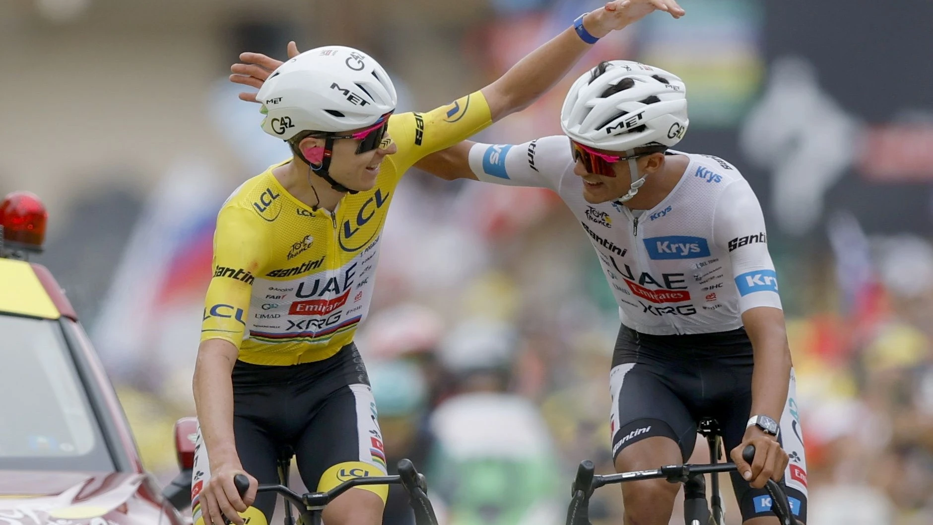 Alpe d'Huez: Pogačar vor Tour-Sieg – Carapaz gewinnt Königsetappe