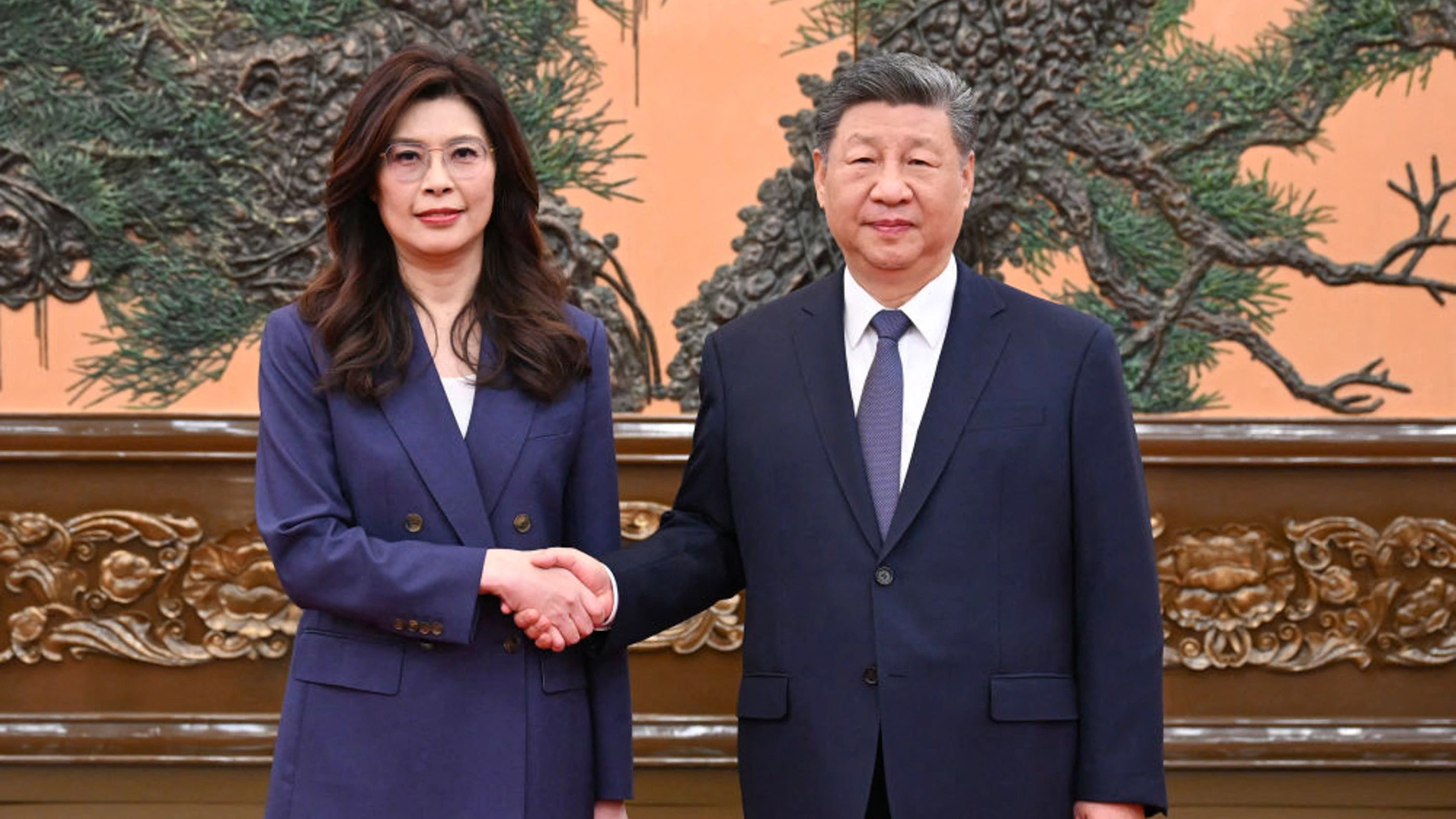 Bild: Taiwans Opposition zu Gast: Ein Gewinn für China