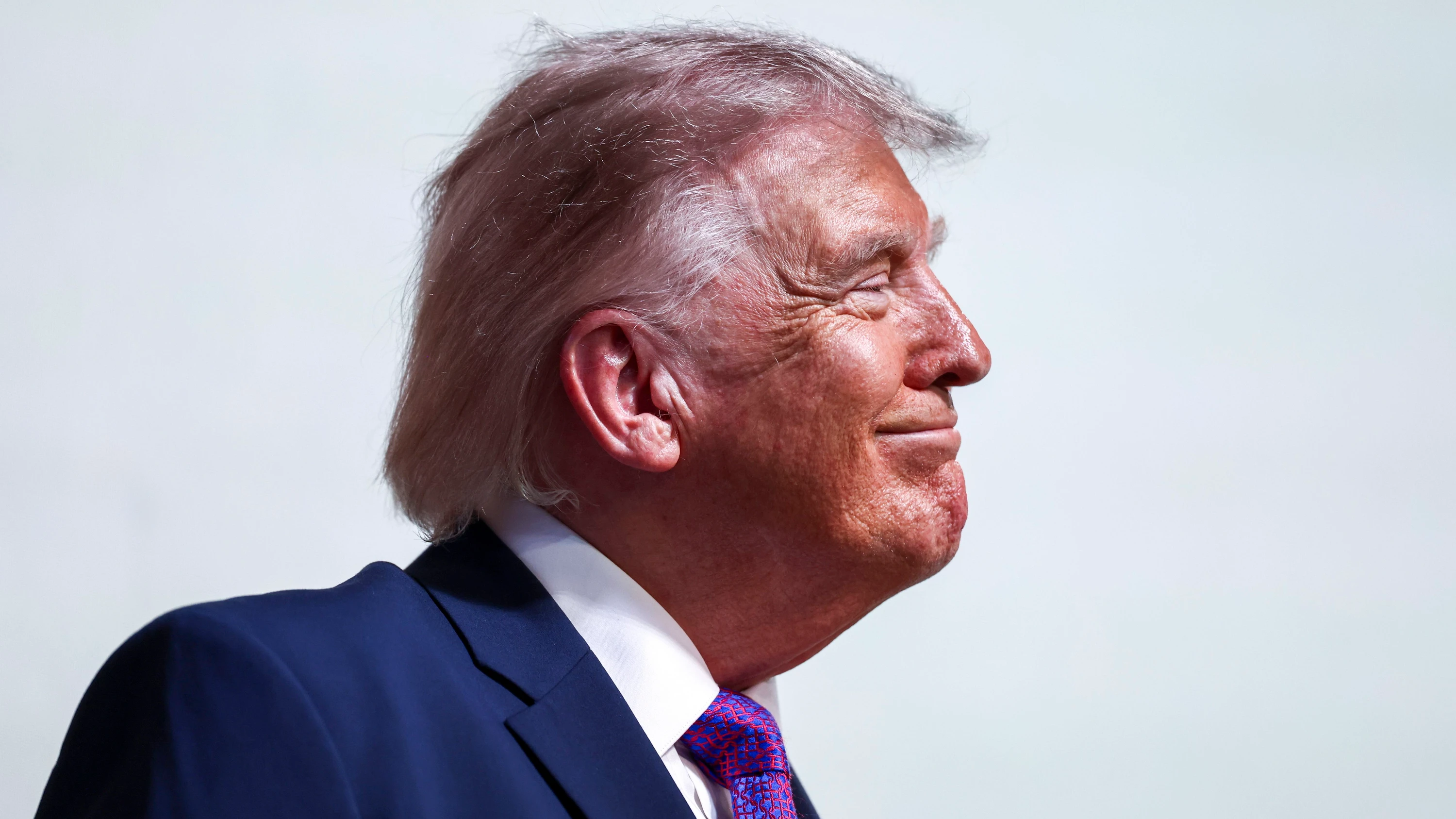 Trump bleibt im Kampfmodus. - EPA
