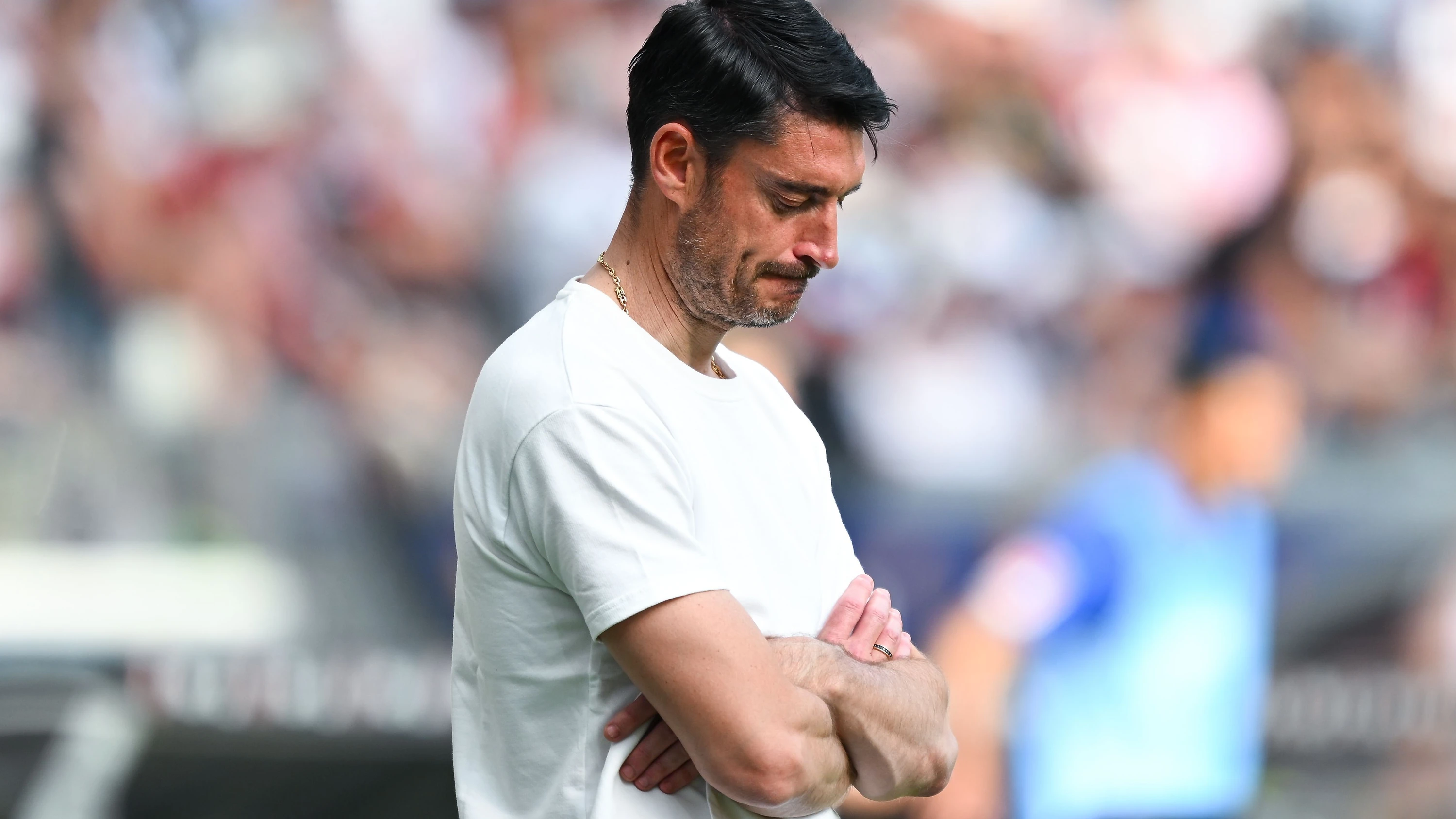Albert Riera blickt nach seiner Entlassung am Sonntagabend auf seine Zeit bei der Frankfurter Eintracht zurück. - dpa