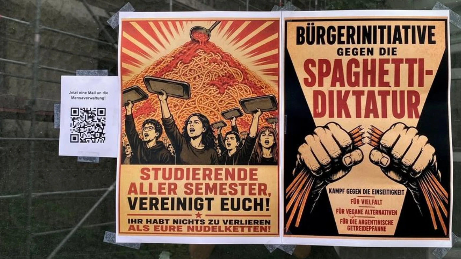Kritik an Mensaessen: Vier Wochen lang nur Spaghetti Napoli