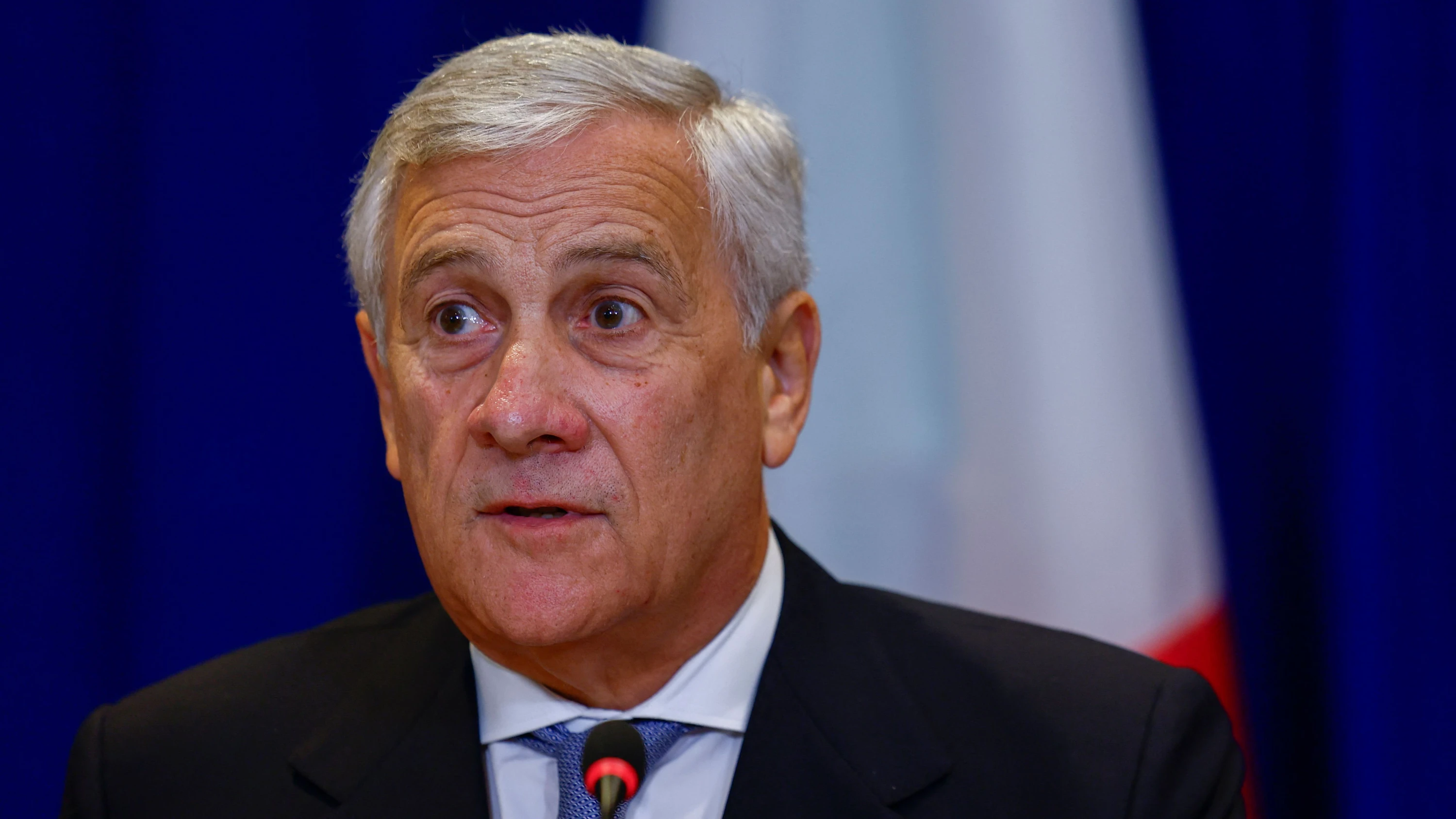 Außenminister Antonio Tajani: findet, er habe sich schon immer für Frauenrechte eingesetzt - AFP