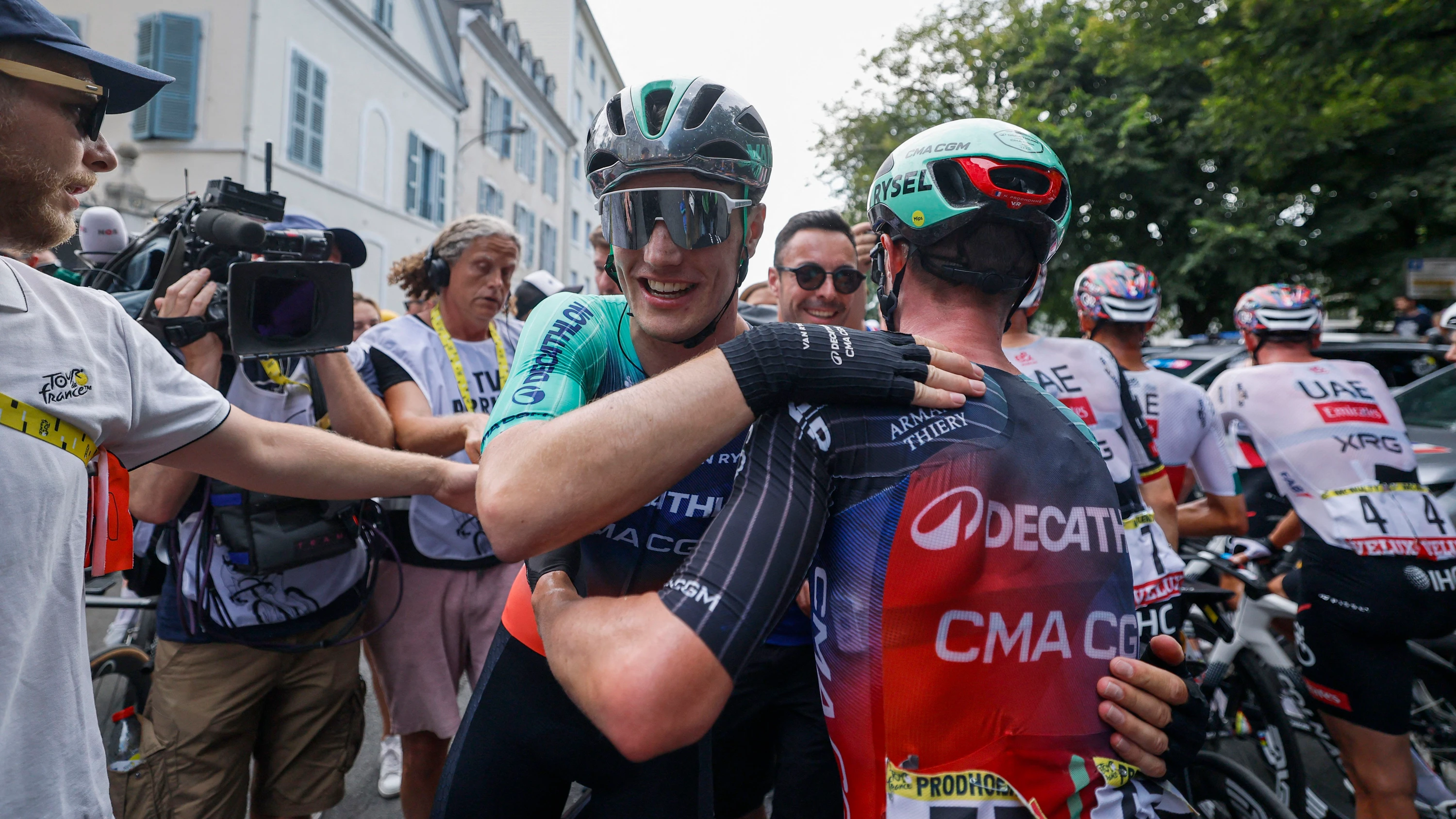 Bild: Tour de France: Debütant Max Kanter sprintet überraschend auf Platz zwei