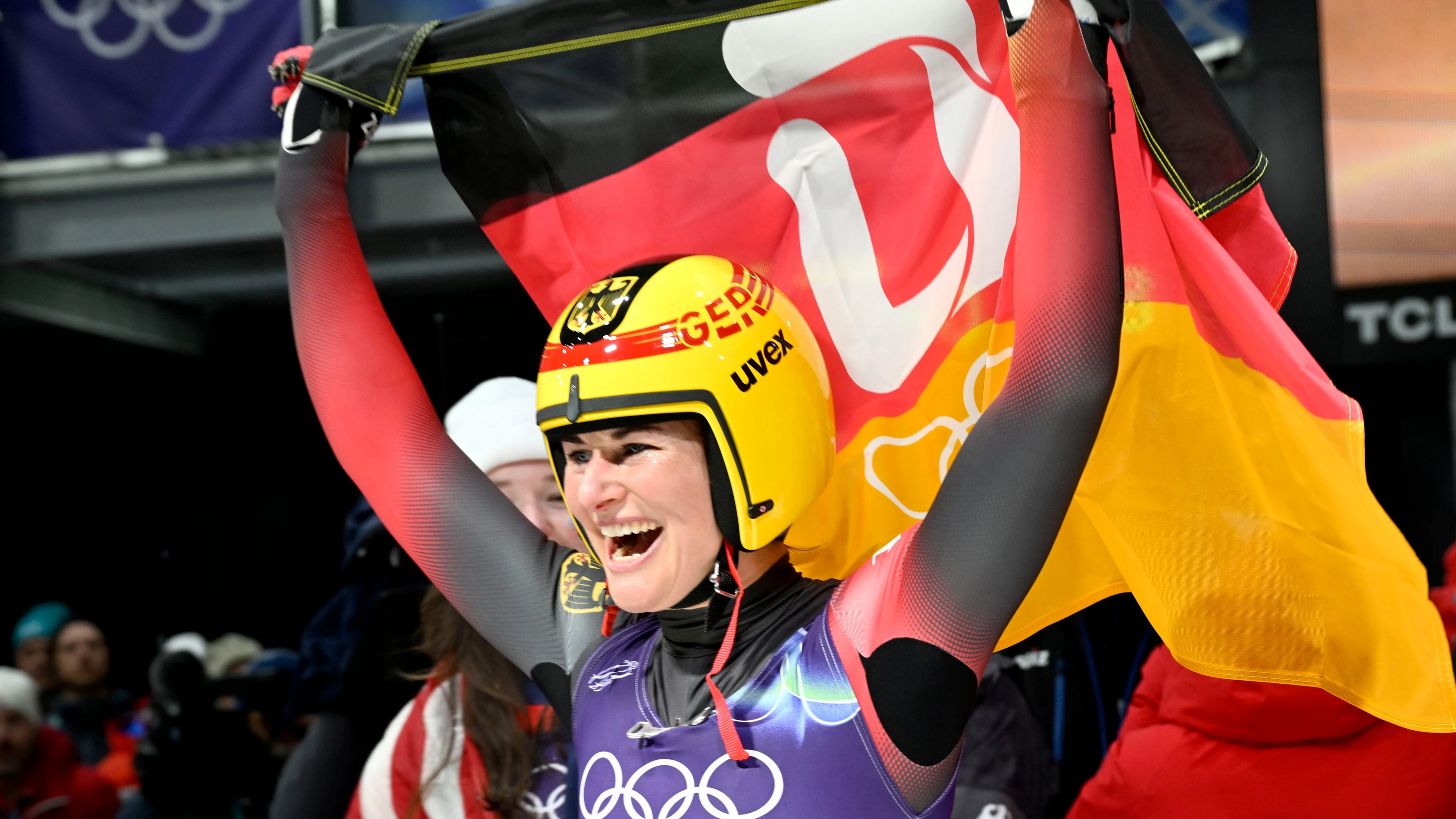 Rodeln bei Olympia: Jubel, Trubel, Rodelbahn