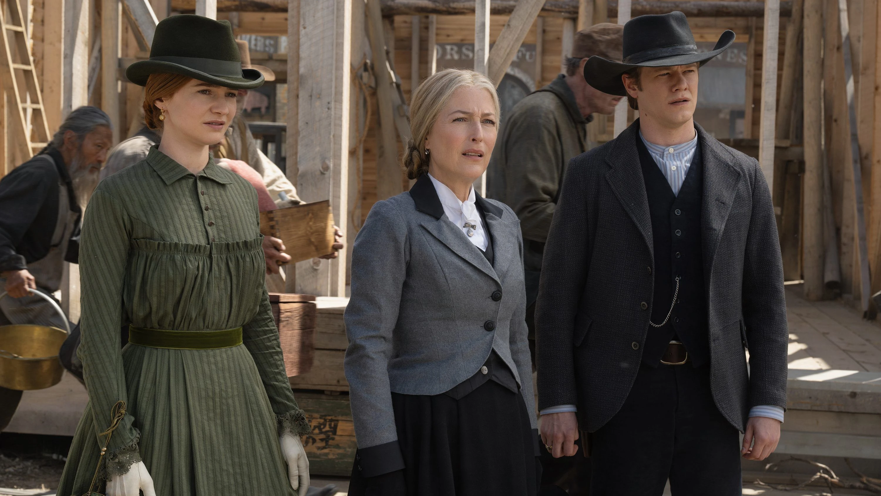 Netflix-Serie „The Abandons“: Sie starren sich nur an