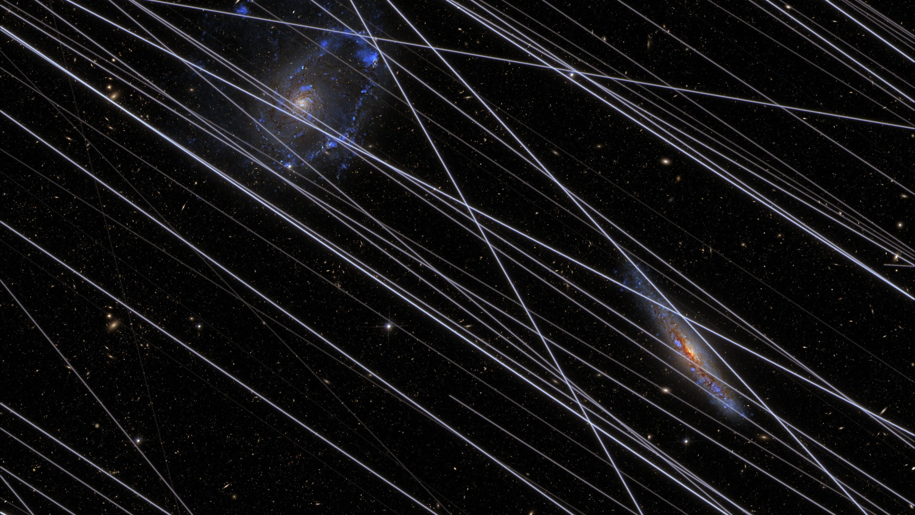 Ärger für Hubble & Co.: Auch Weltraumteleskope haben den Himmel bald gestrichen voll