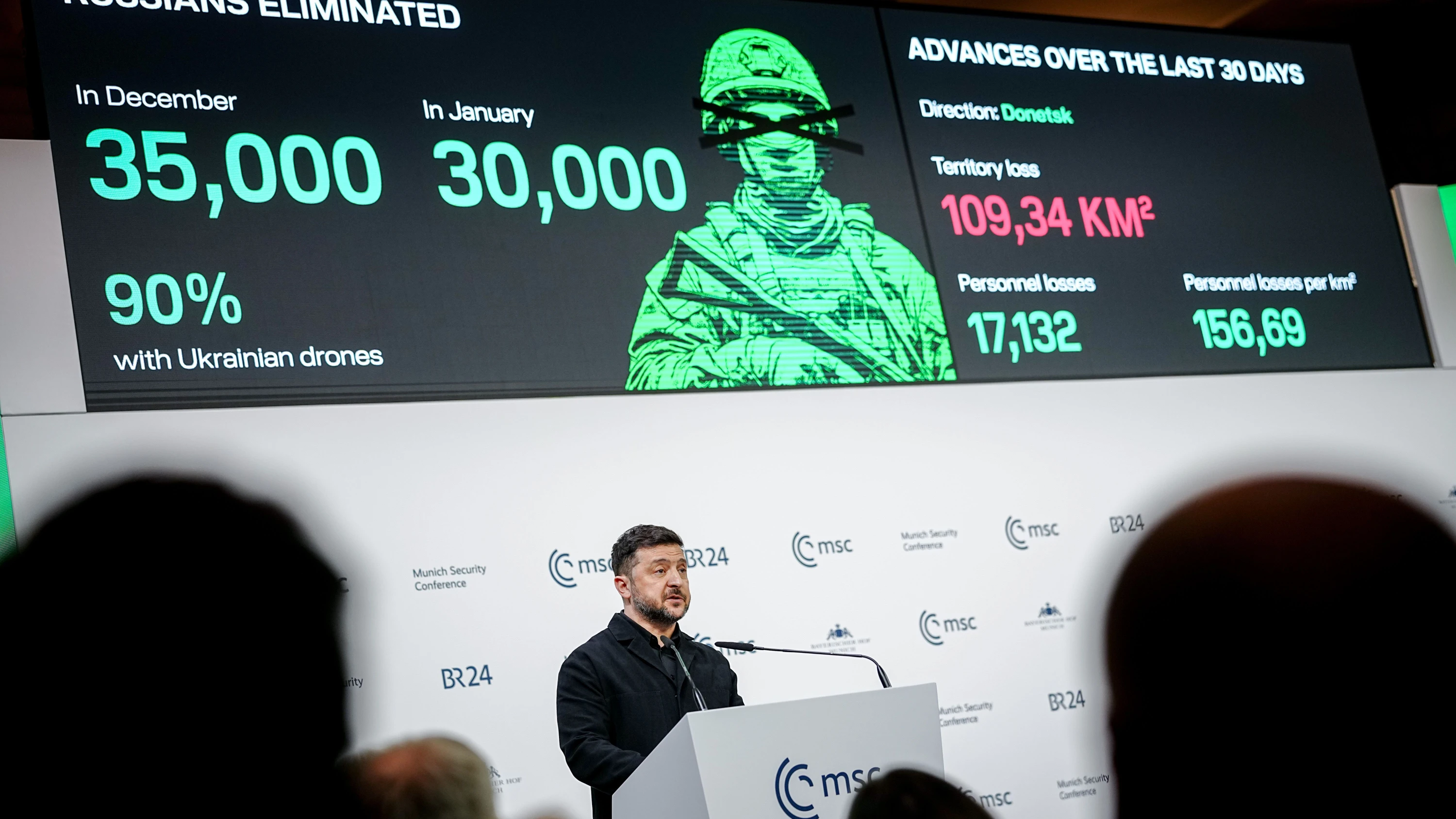 Liveblog zur Sicherheitskonferenz: Selenskyj: Kein Kraftwerk, das nicht durch russische Angriffe beschädigt wurde