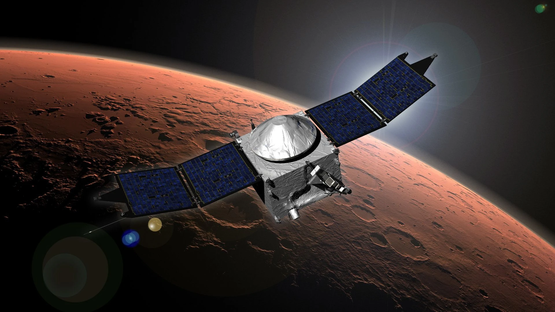 „Maven“: NASA verliert Kontakt zu Mars-Sonde