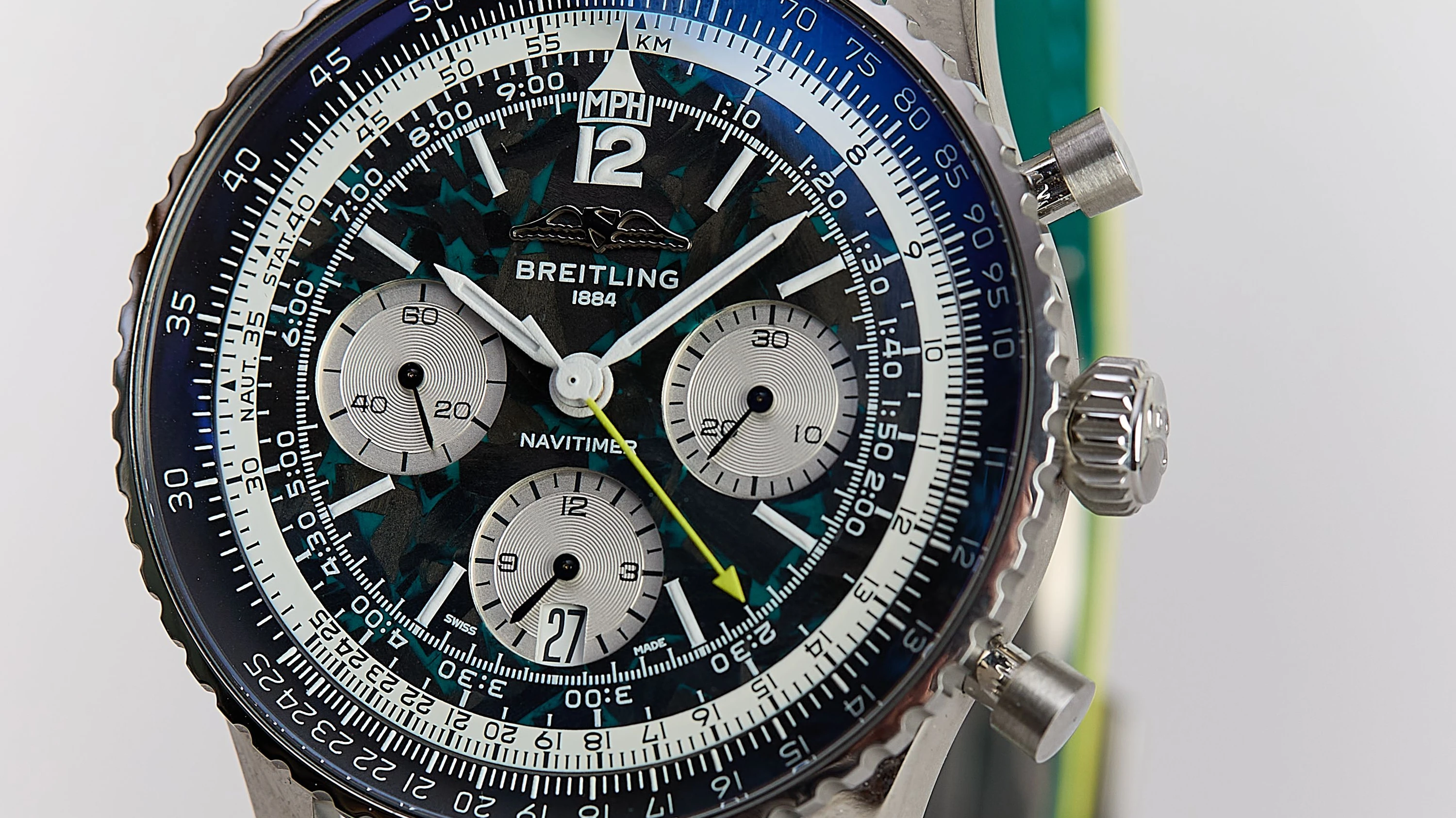 Breitling: Zeit für die Grünen