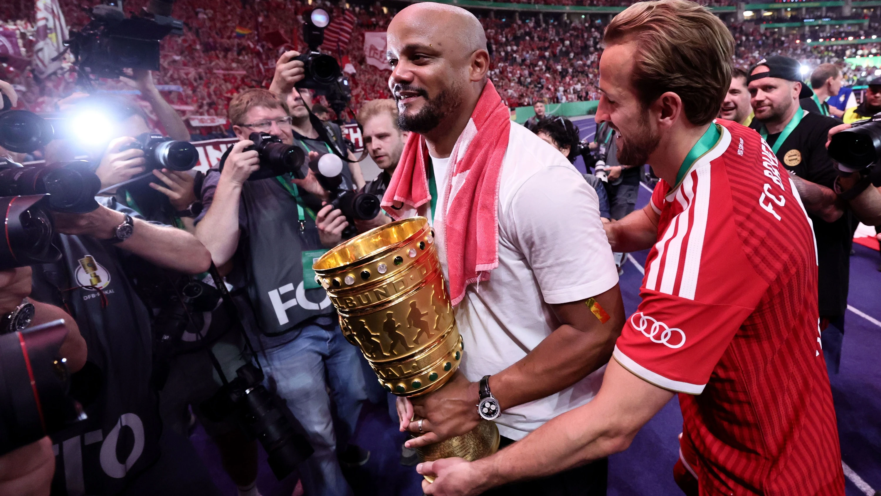 Bayern-Sieg im DFB-Pokal: Die Bierruhe des Vincent Kompany