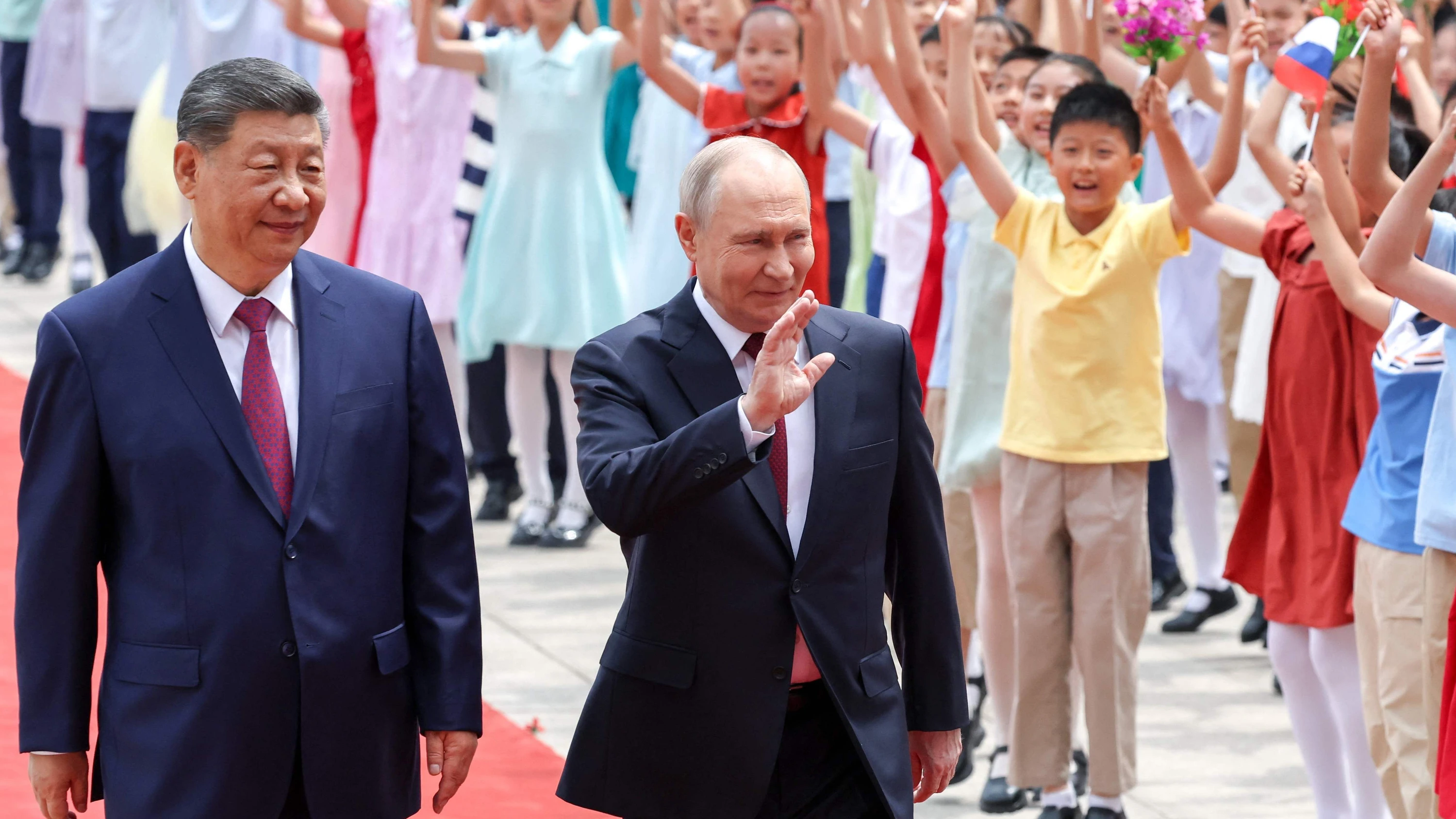 Putin in China: Weiter klar auf Kurs gegen den Westen