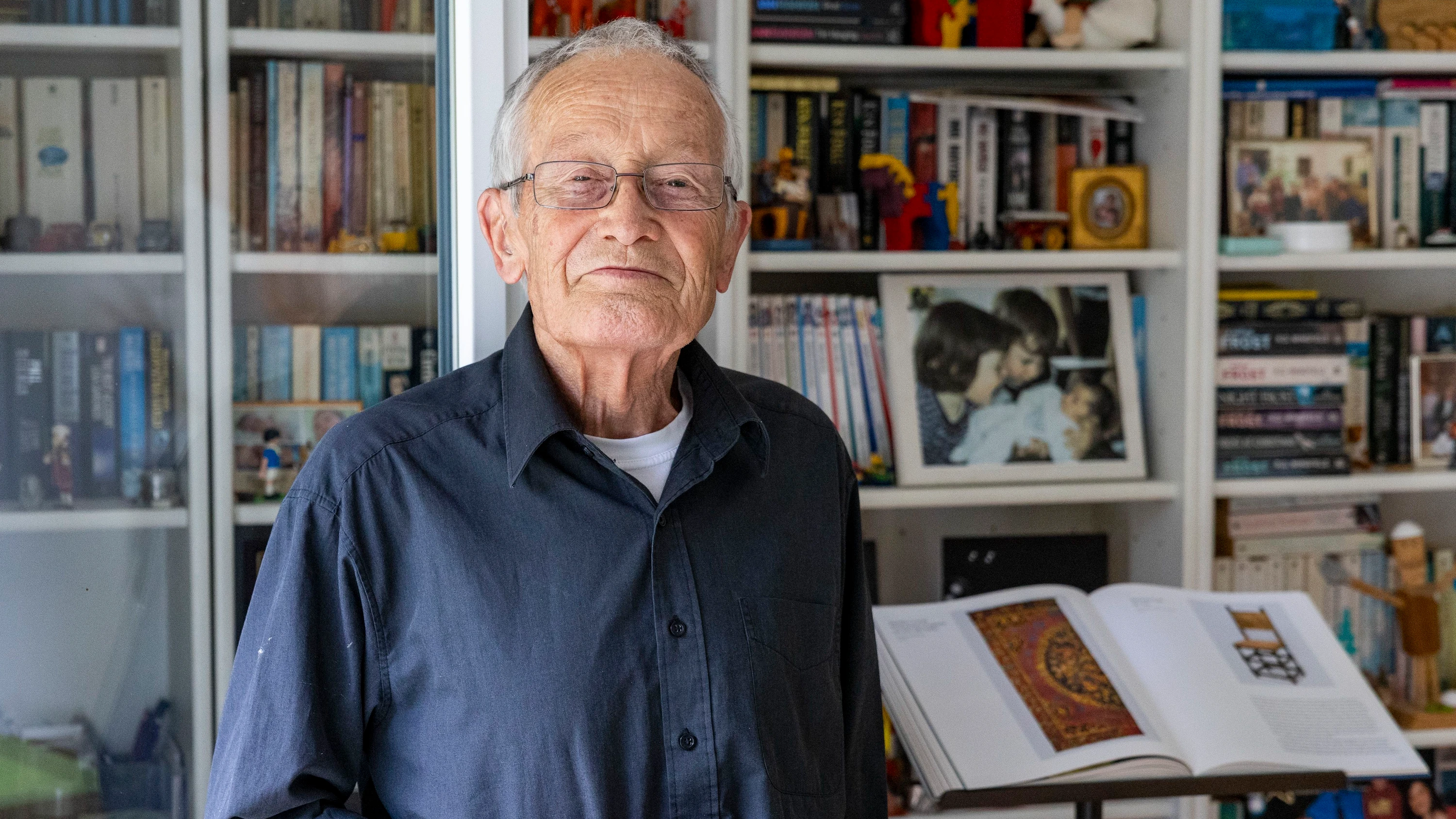 Bücher, Enkel, Garten: Langweilig wird Wolfgang Sittig auch ohne Magistrat nicht. - Samira Schulz