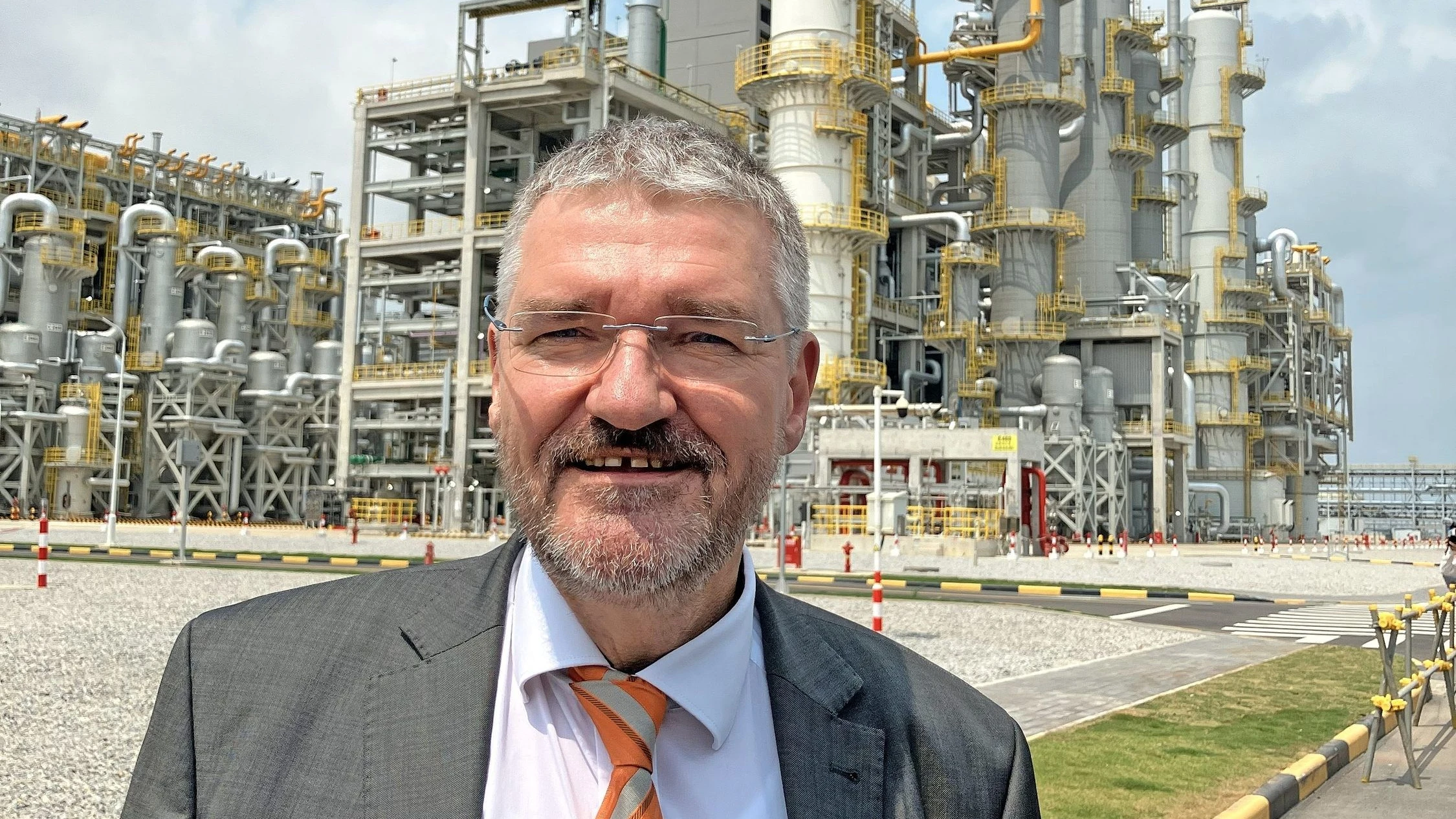 BASF-Werk: Herr Thiel ist am Ziel BASF-Werk: Herr Thiel ist am Ziel