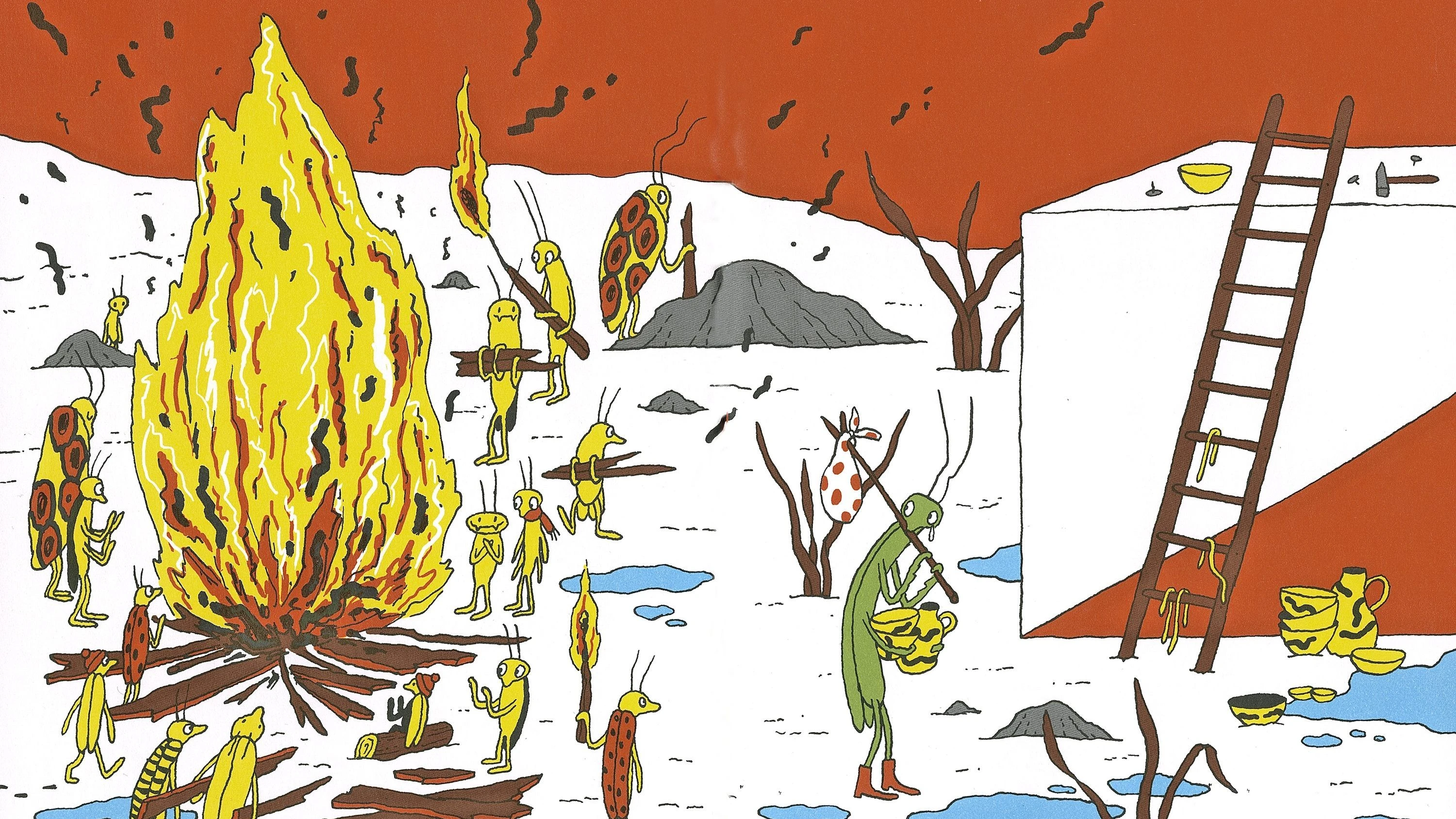 Bilderbuch von Anna Haifisch: Man verheizt doch keine Geige! Bilderbuch von Anna Haifisch: Man verheizt doch keine Geige!