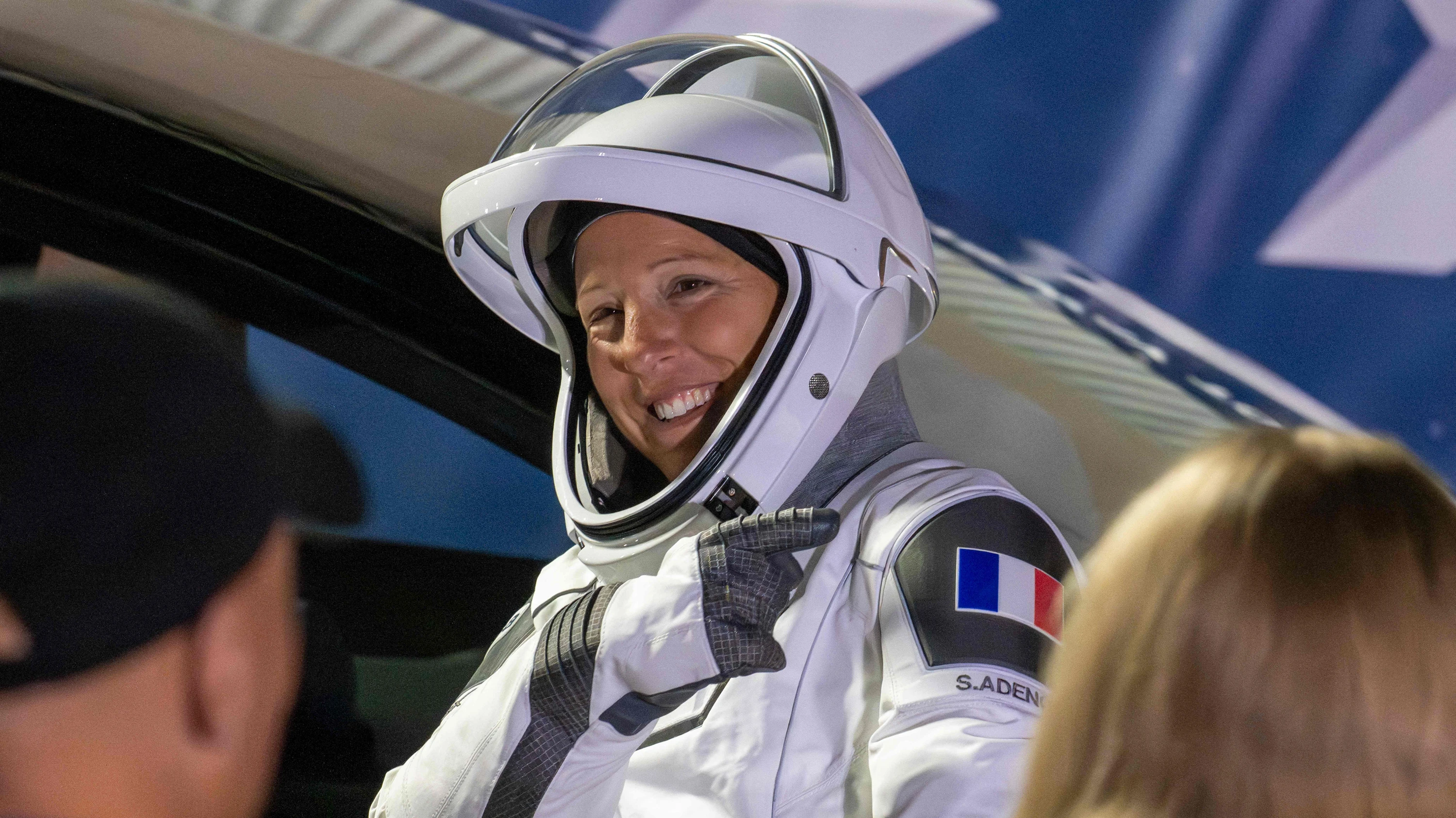 Nach Arbeiten im All: Sophie Adenot ist nach sechs Stunden und 23 Minuten wieder in die Internationale Raumstation (ISS) zurückgekehrt. - AFP