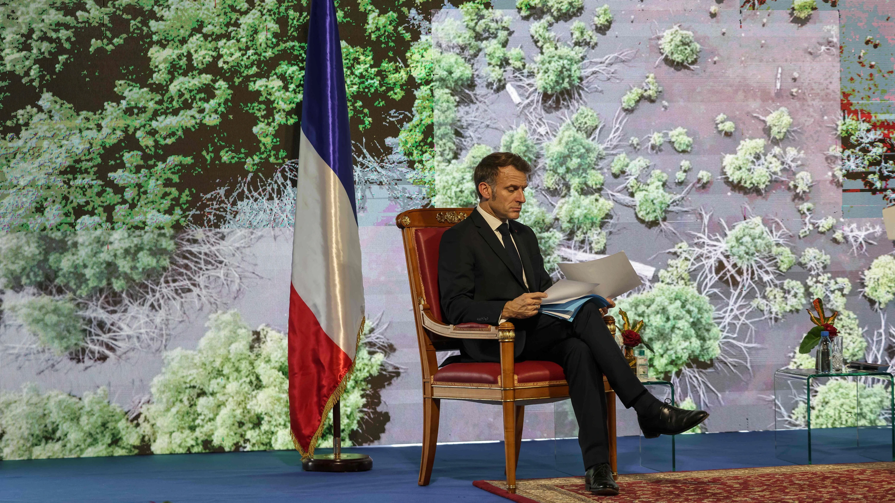 Krieg in der Ukraine: Macron weist Teile von Trumps Ukraine-Plan zurück