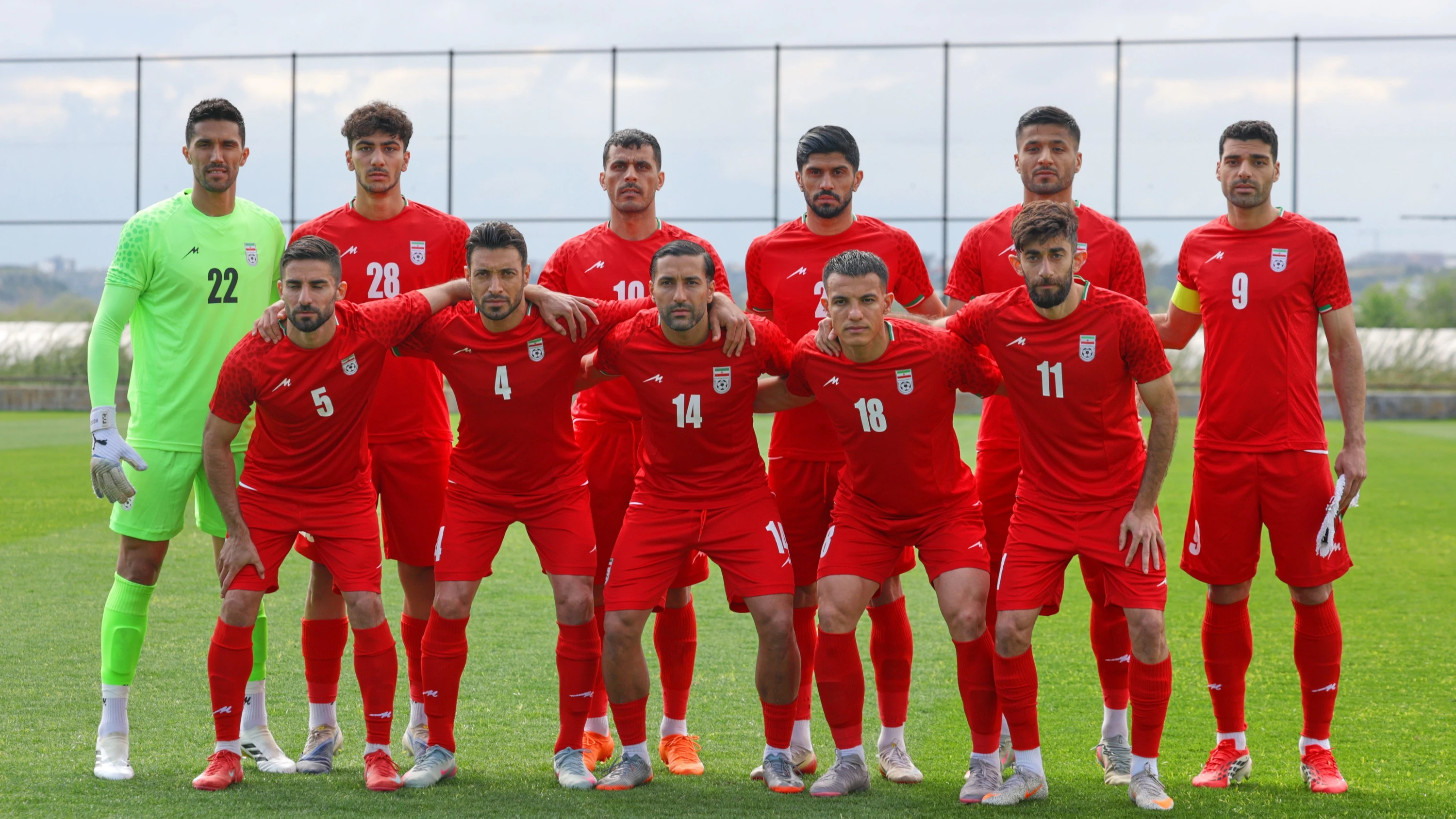 Die Nationalmannschaft des Iran bestritt zuletzt ein Testspiel gegen Costa Rica. - dpa