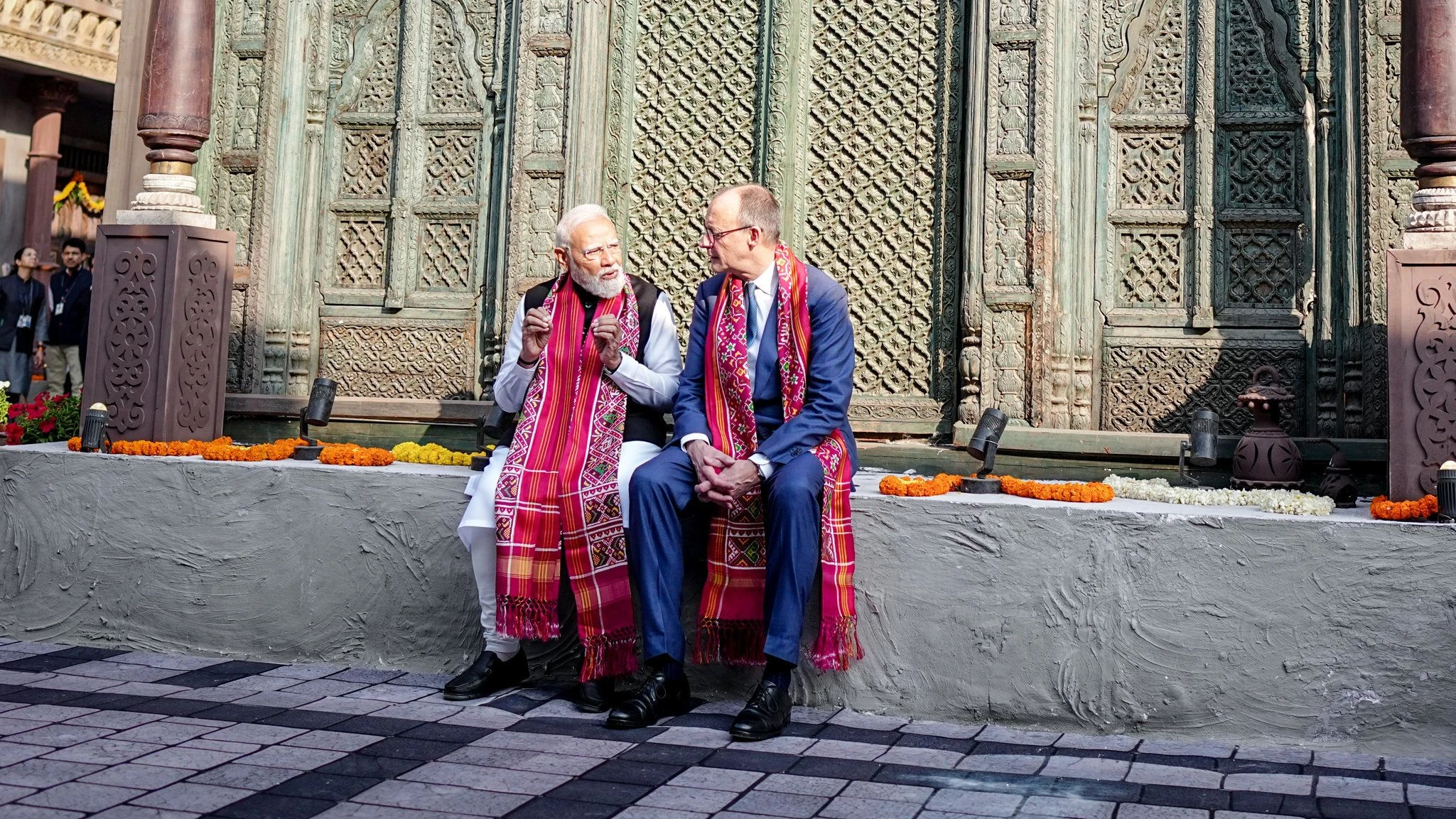 Merz in Indien: Deutschland muss Russland schon selbst eindämmen