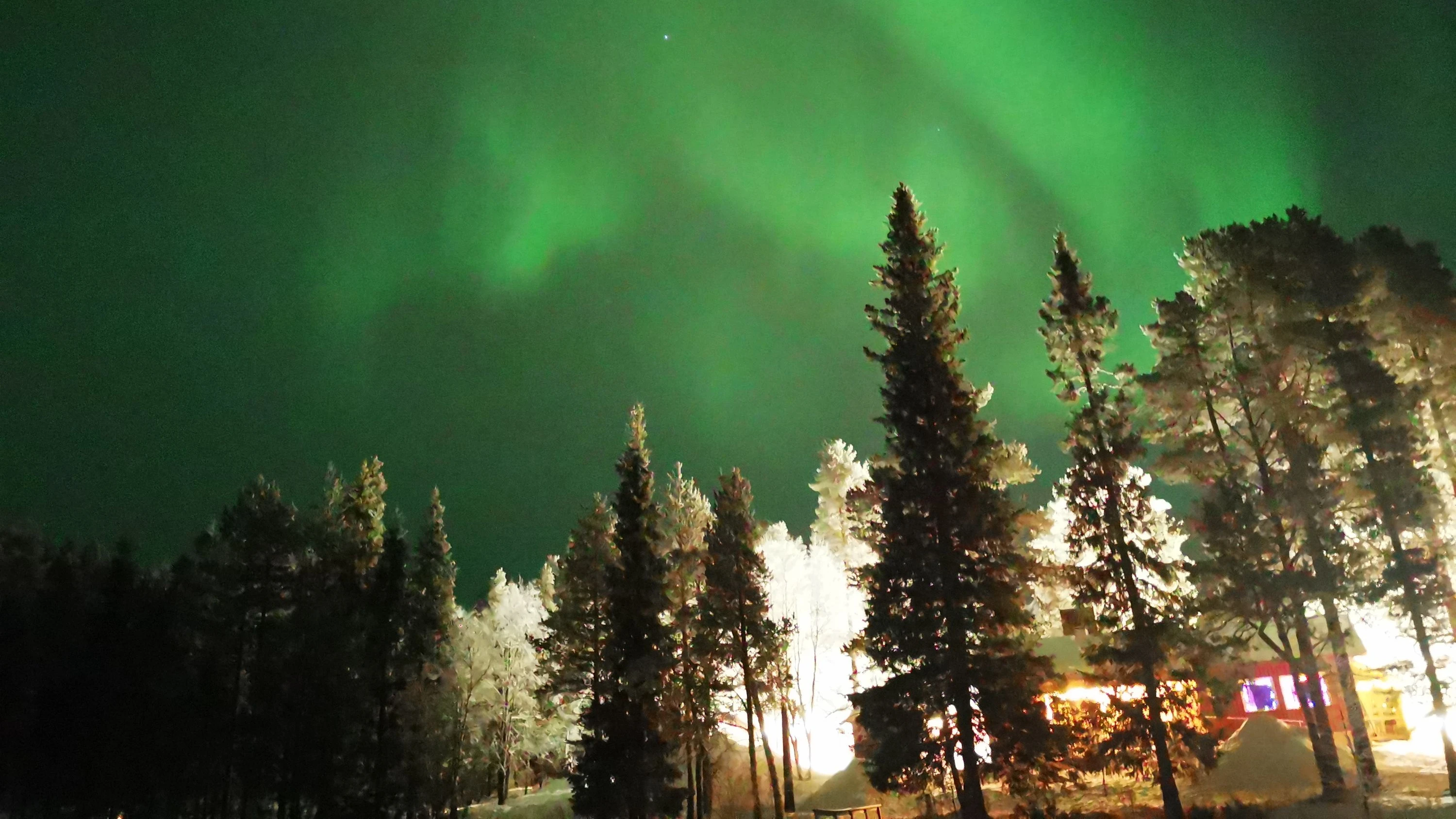 Polarlichter in Lappland: Nord ist ihr Hobby