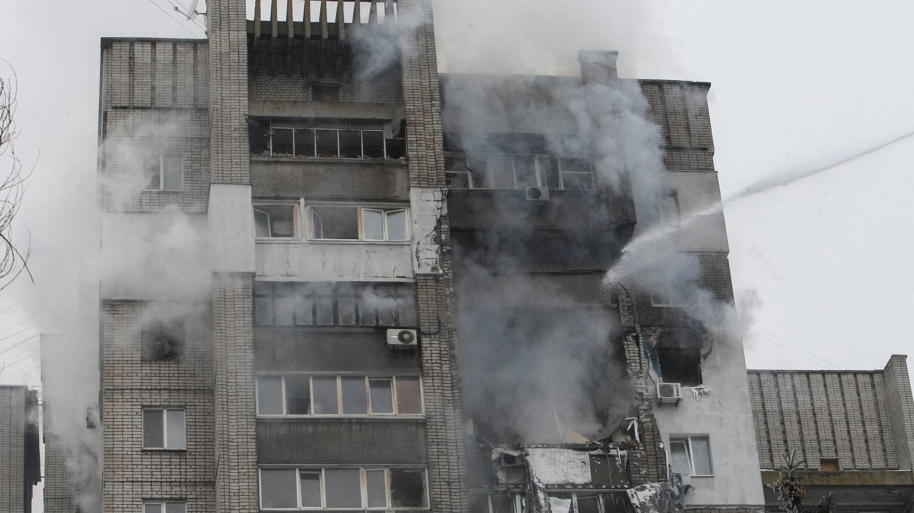 Krieg in der Ukraine: Tote nach russischem Angriff vor neuen Gesprächen in Abu Dhabi