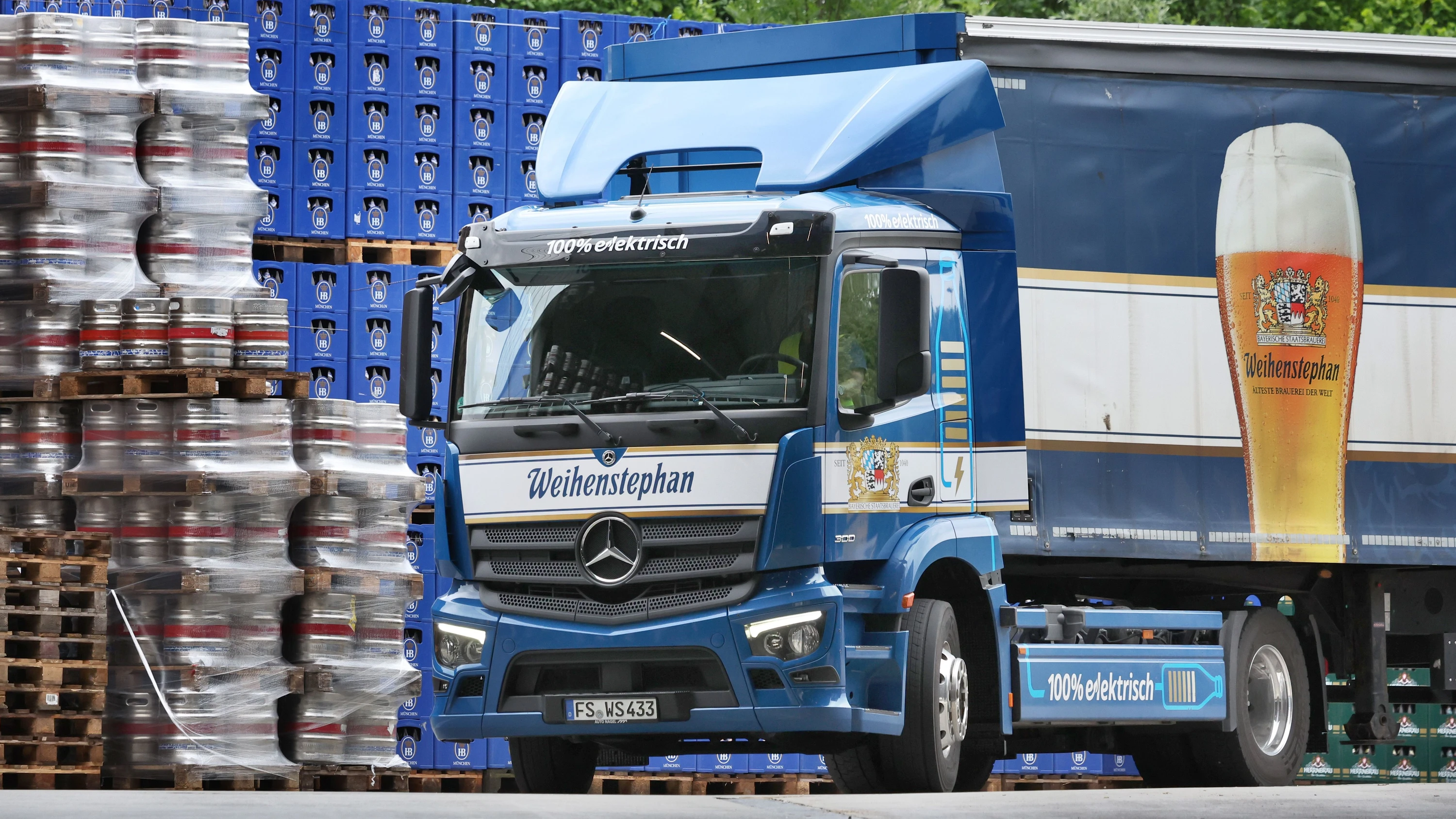 Bild: Messe IAA beginnt: Viel Kraft im Lastkraftwagen
