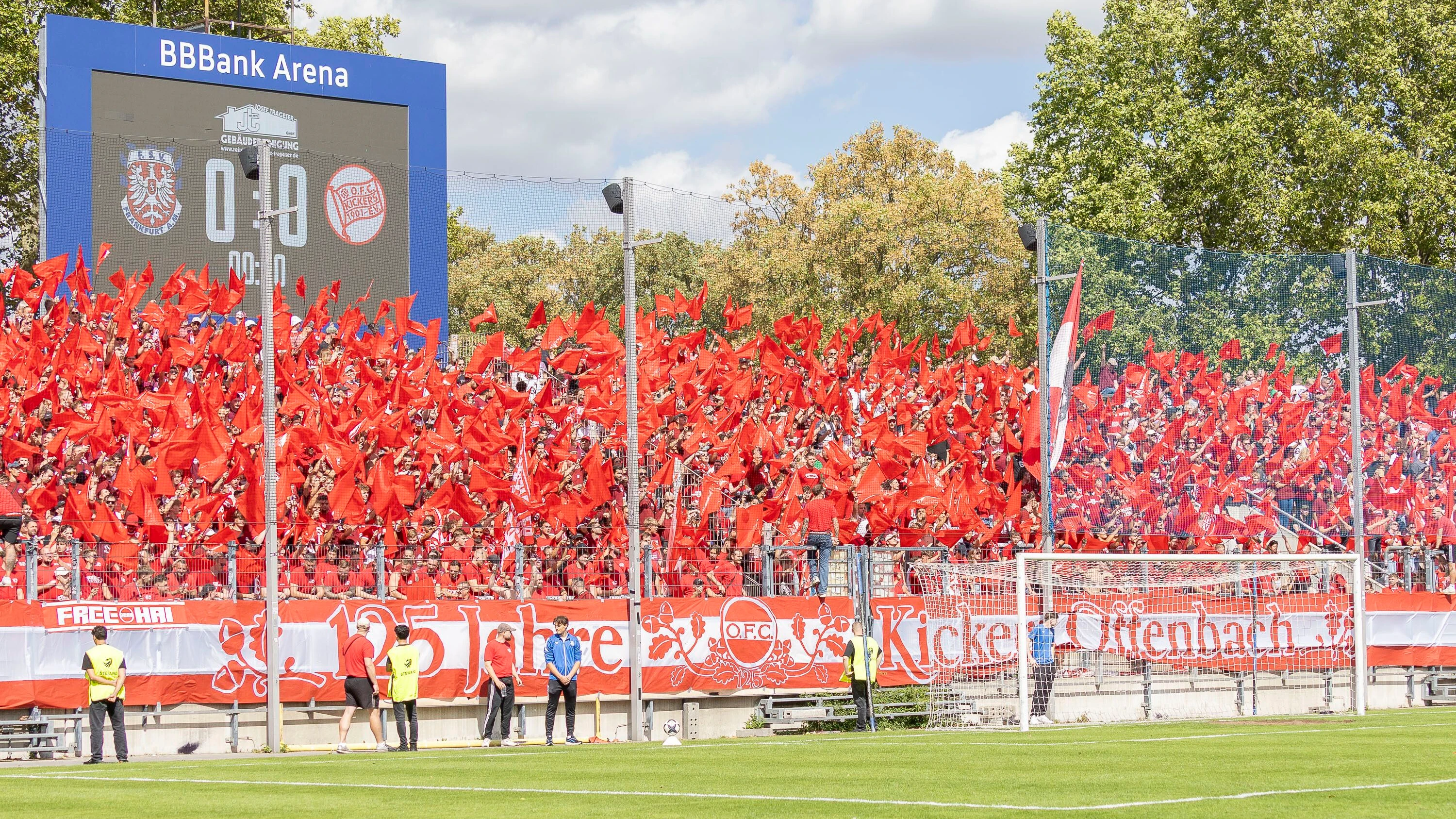 Nur 1:1 beim FSV: Die Kickers fühlen sich wie zu Hause – zumindest fast