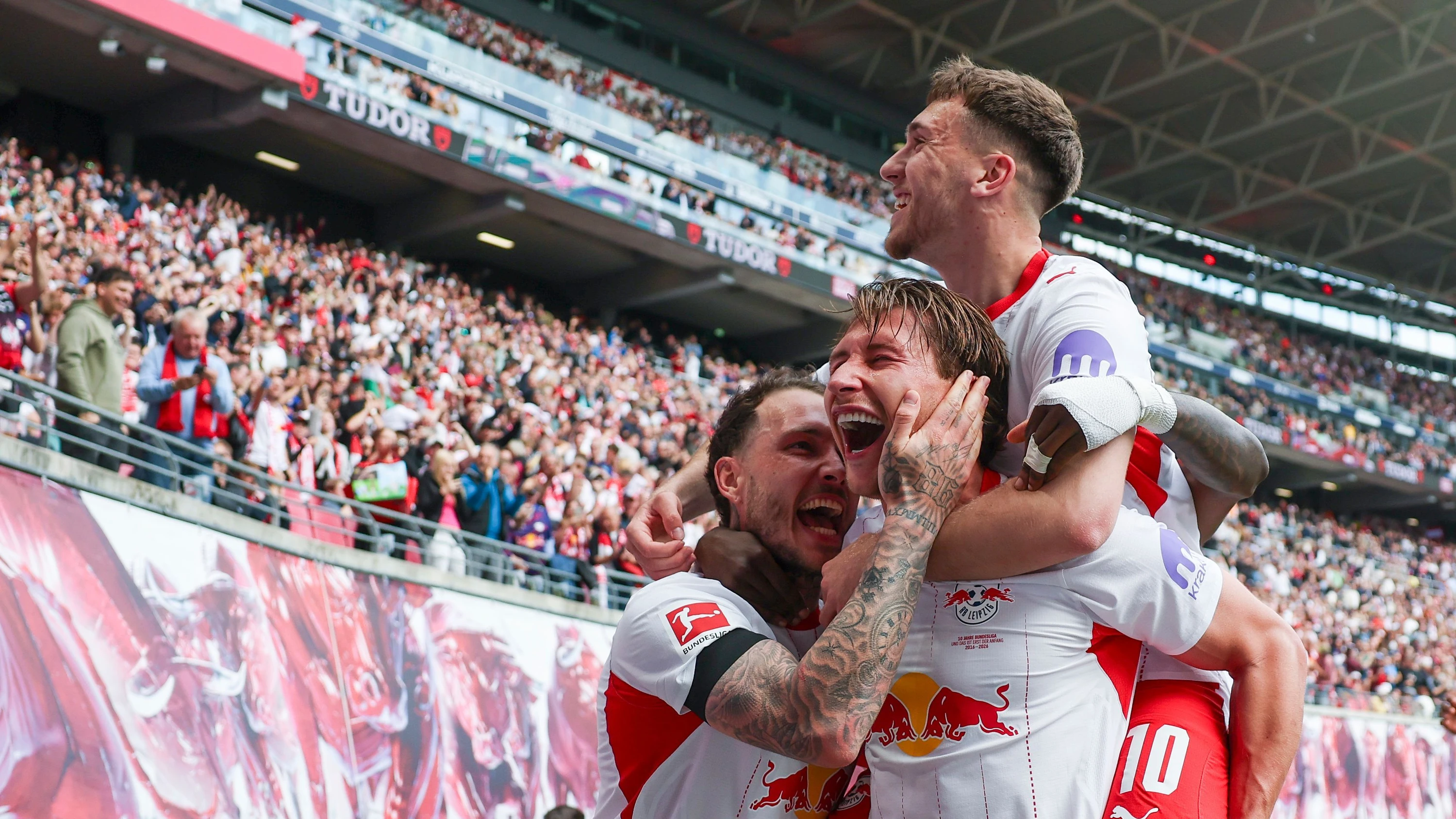2:1 gegen St. Pauli: Leipzig sicher in der Champions League