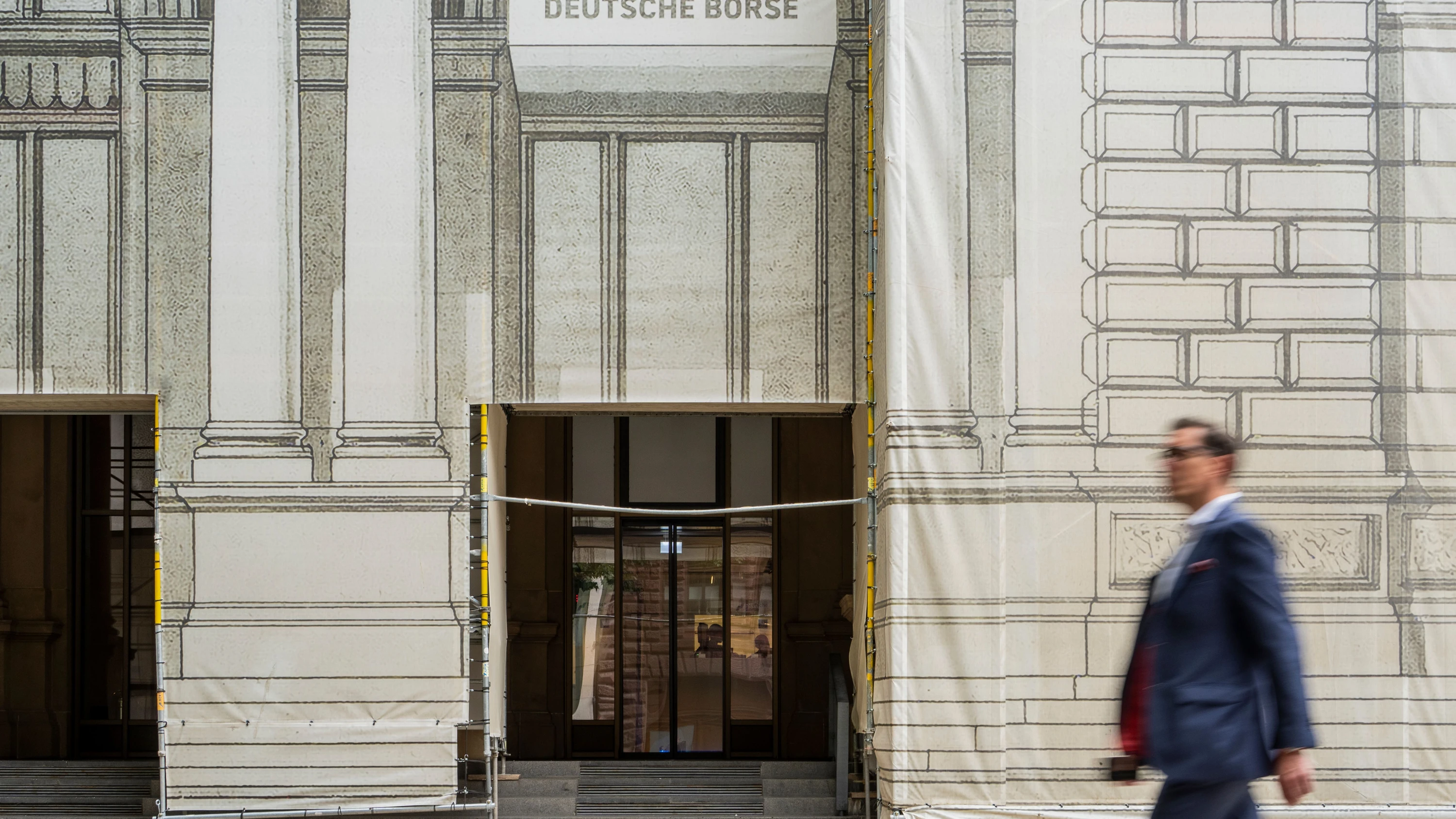 Die Deutsche Börse in Frankfurt - dpa