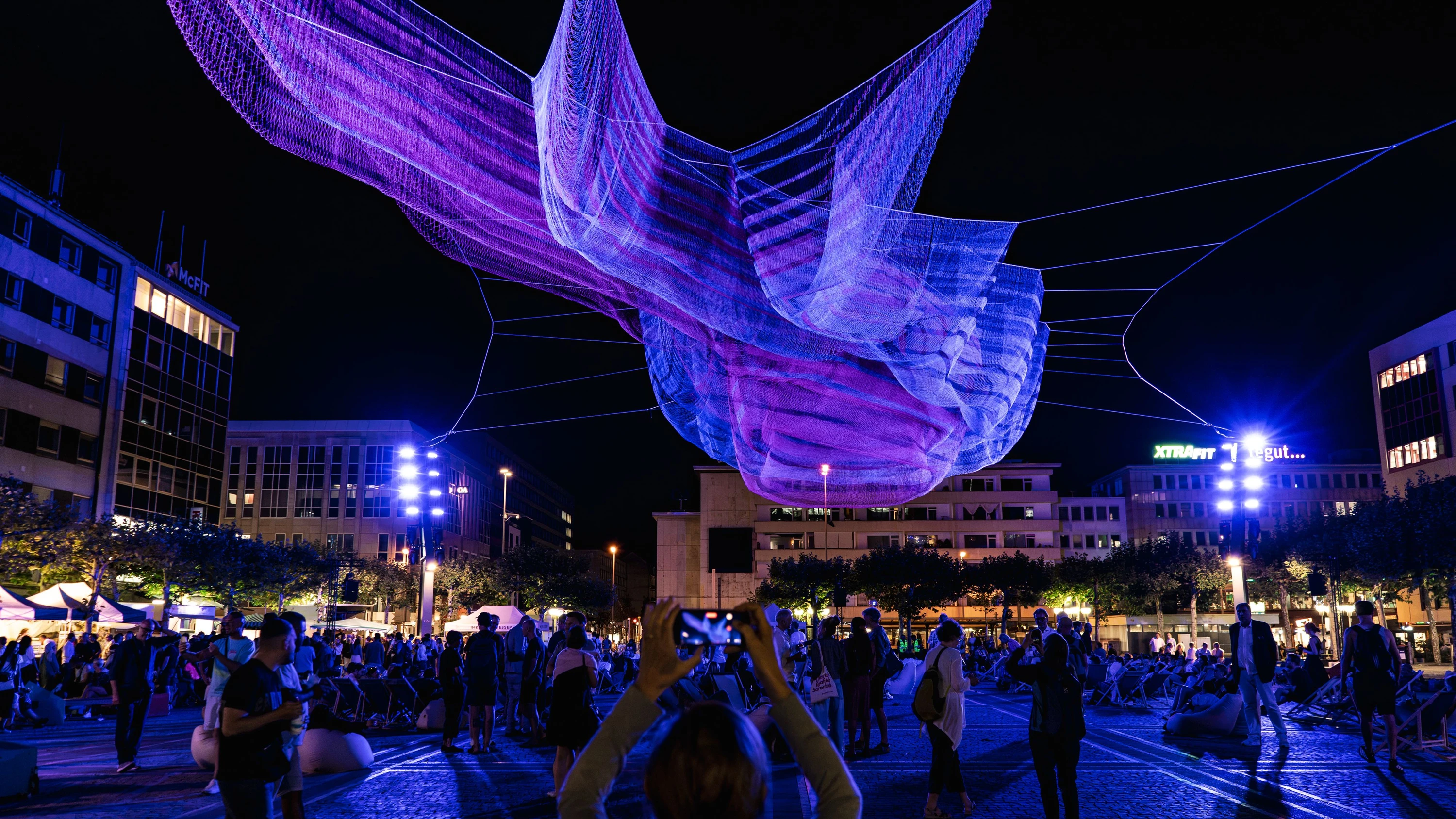 Kunst im öffentlichen Raum: Akteneinsicht zur Netzskulptur beantragt