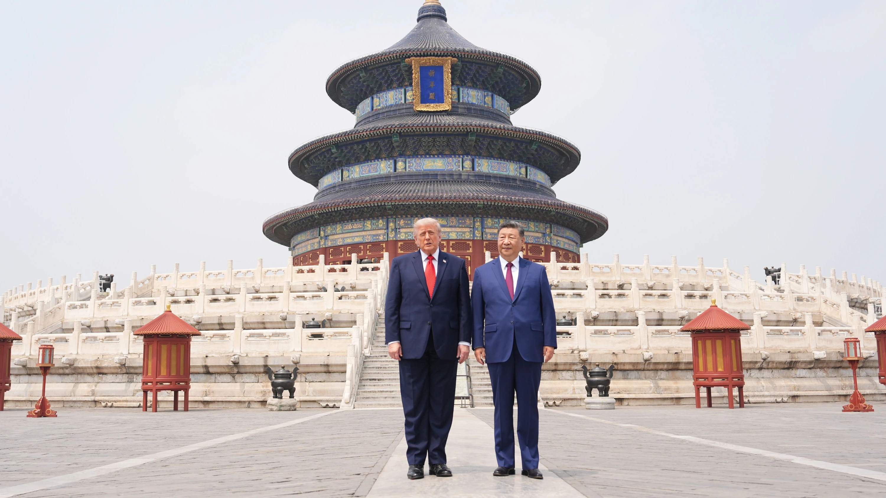 Staatsbesuch in Peking: Xi setzt Trump die Pistole auf die Brust