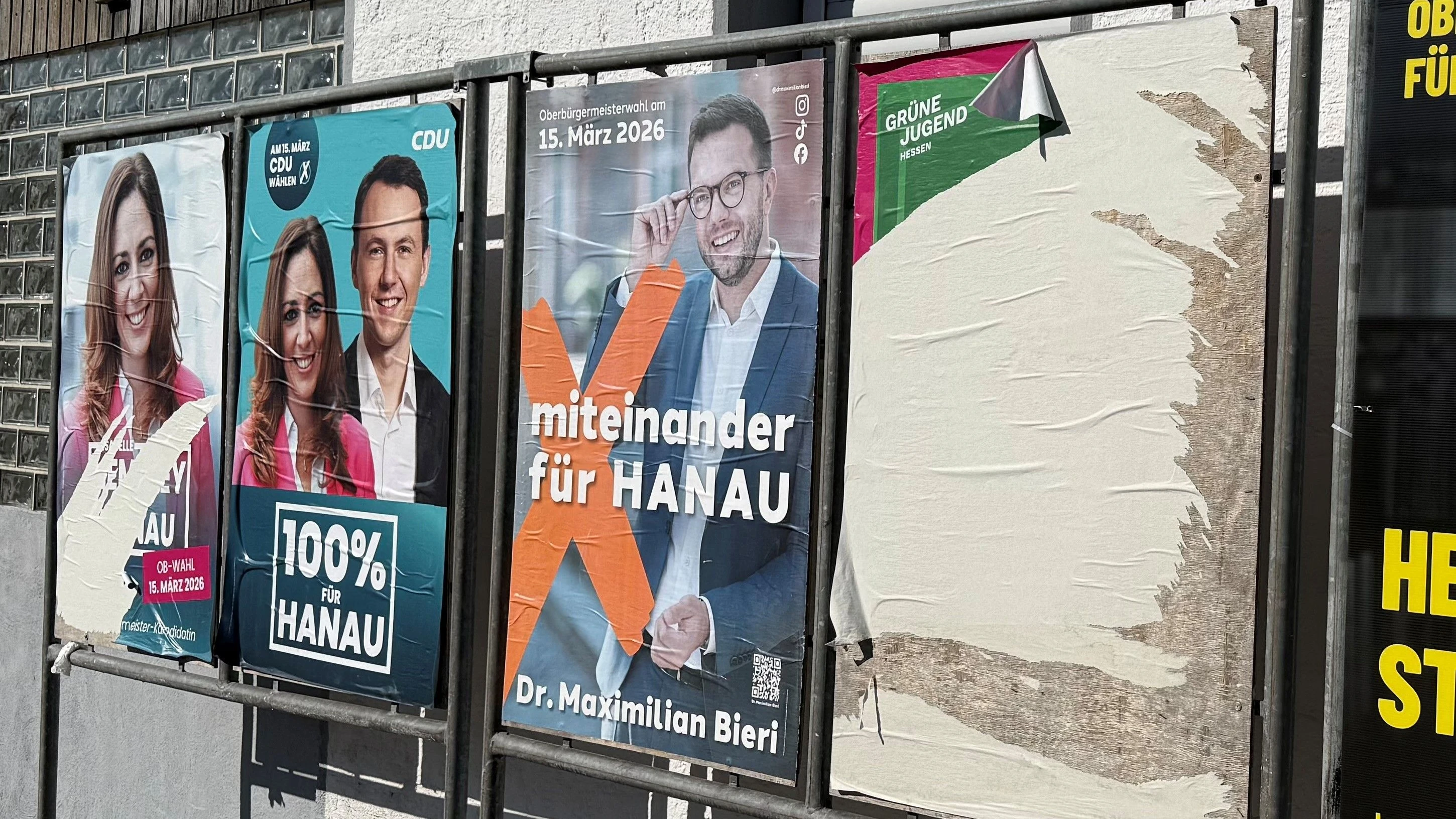Liveblog zu Kommunalwahlen Hessen: Attacken auf Politiker und Plakate im Wahlkampf