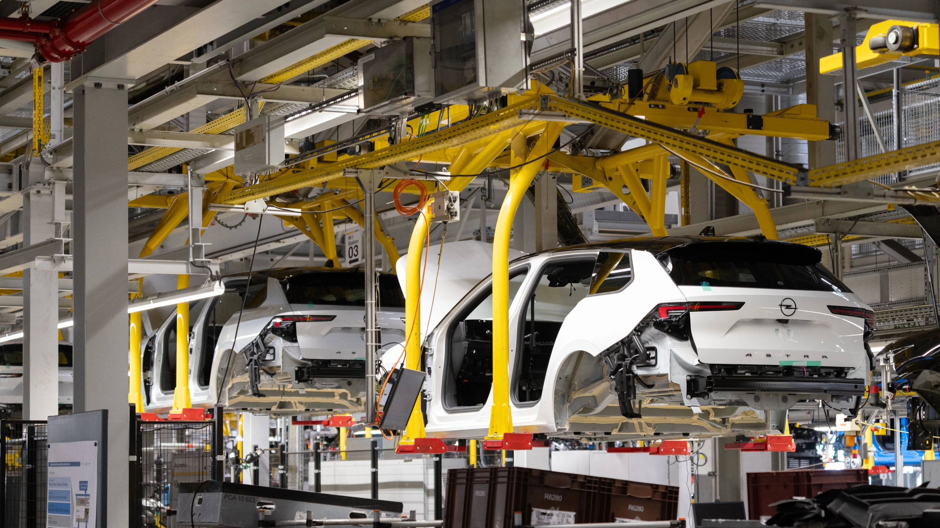 Im Opel-Stammwerk in Rüsselsheim wird der Astra gefertigt. - Frank Röth