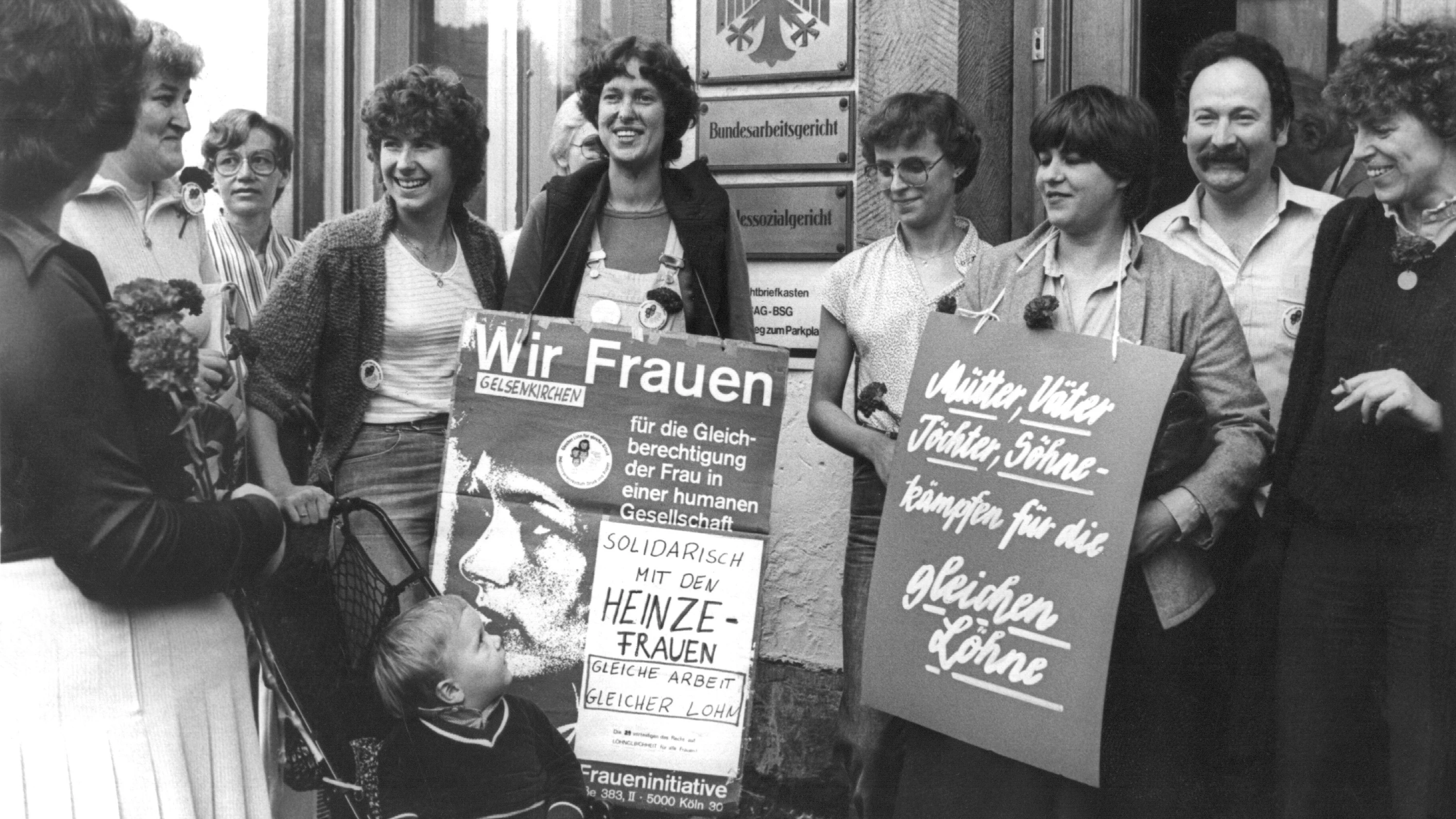 Frauen für gleichen Lohn: Sie ließen sich nicht wegschieben