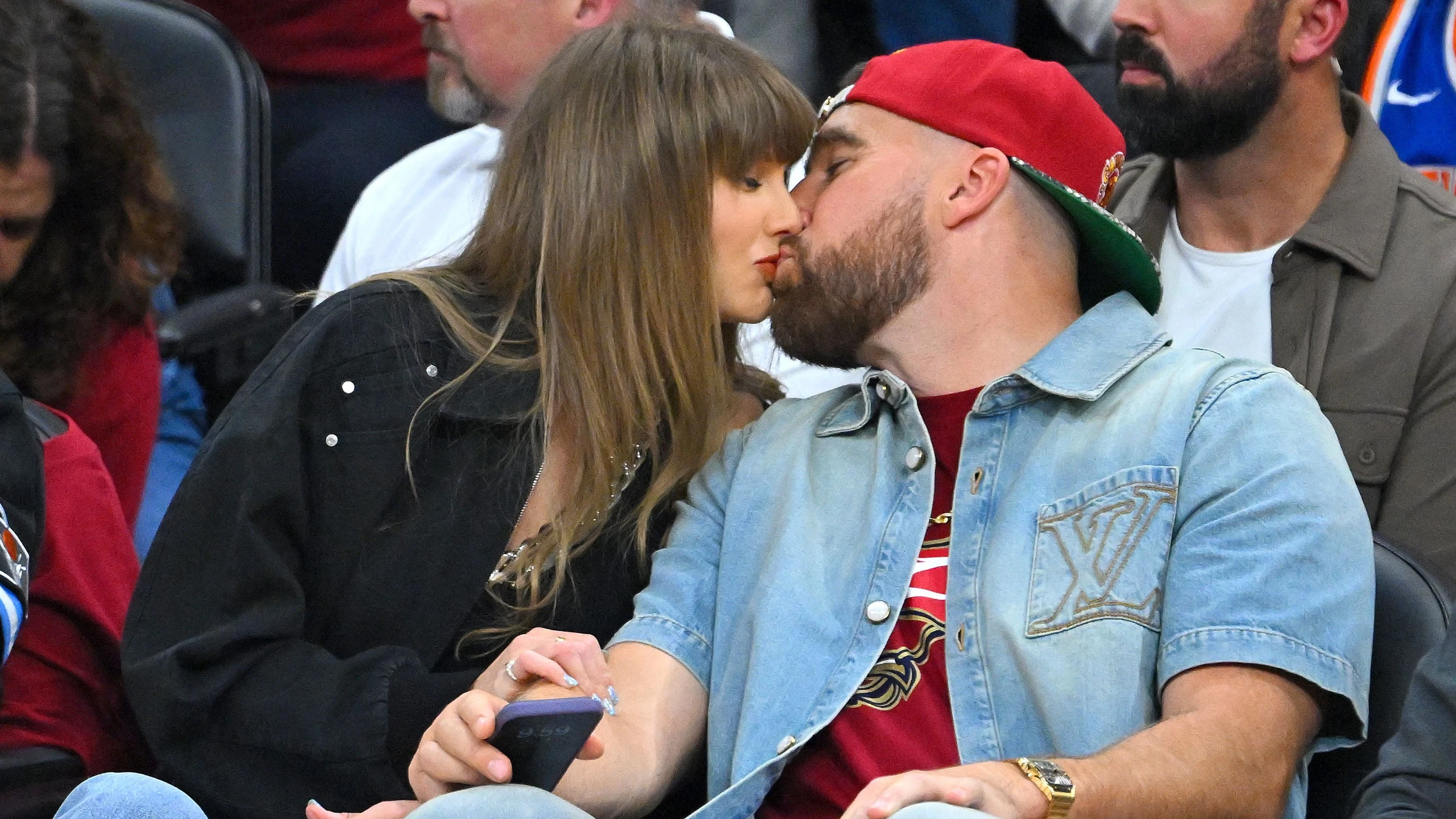 Knicks-Fans: Taylor Swift und Travis Kelce - AFP