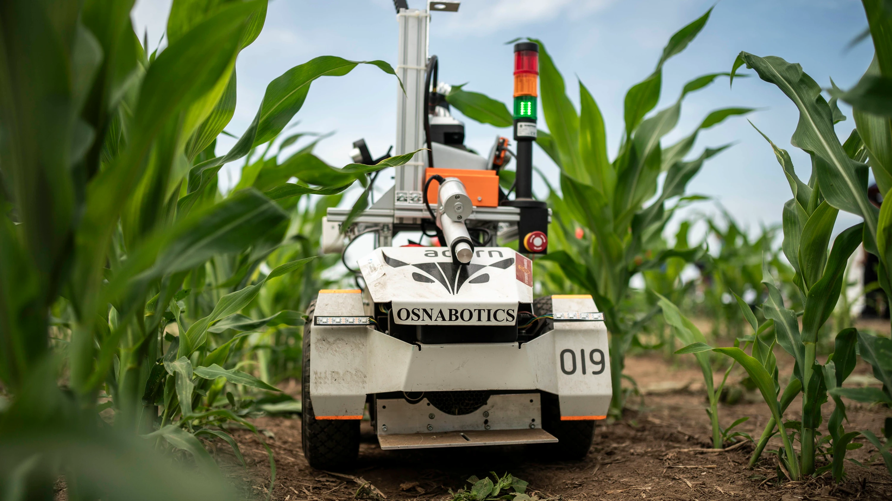 Roboter der Landtechnik: Acorn jagt durchs Korn Roboter der Landtechnik: Acorn jagt durchs Korn