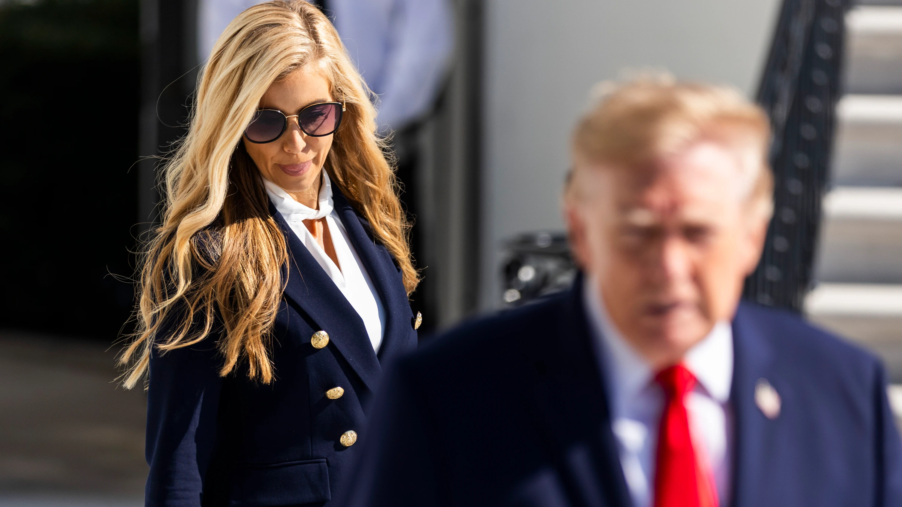 trumps pressesprecherin: Zacharia muss schon wieder gehen trumps pressesprecherin: Zacharia muss schon wieder gehen