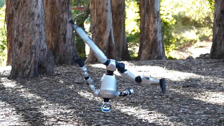 Er vollführt seine Kunststücke jetzt auch auf Waldboden. - Science Robotics, Qiayuan Liao et al.