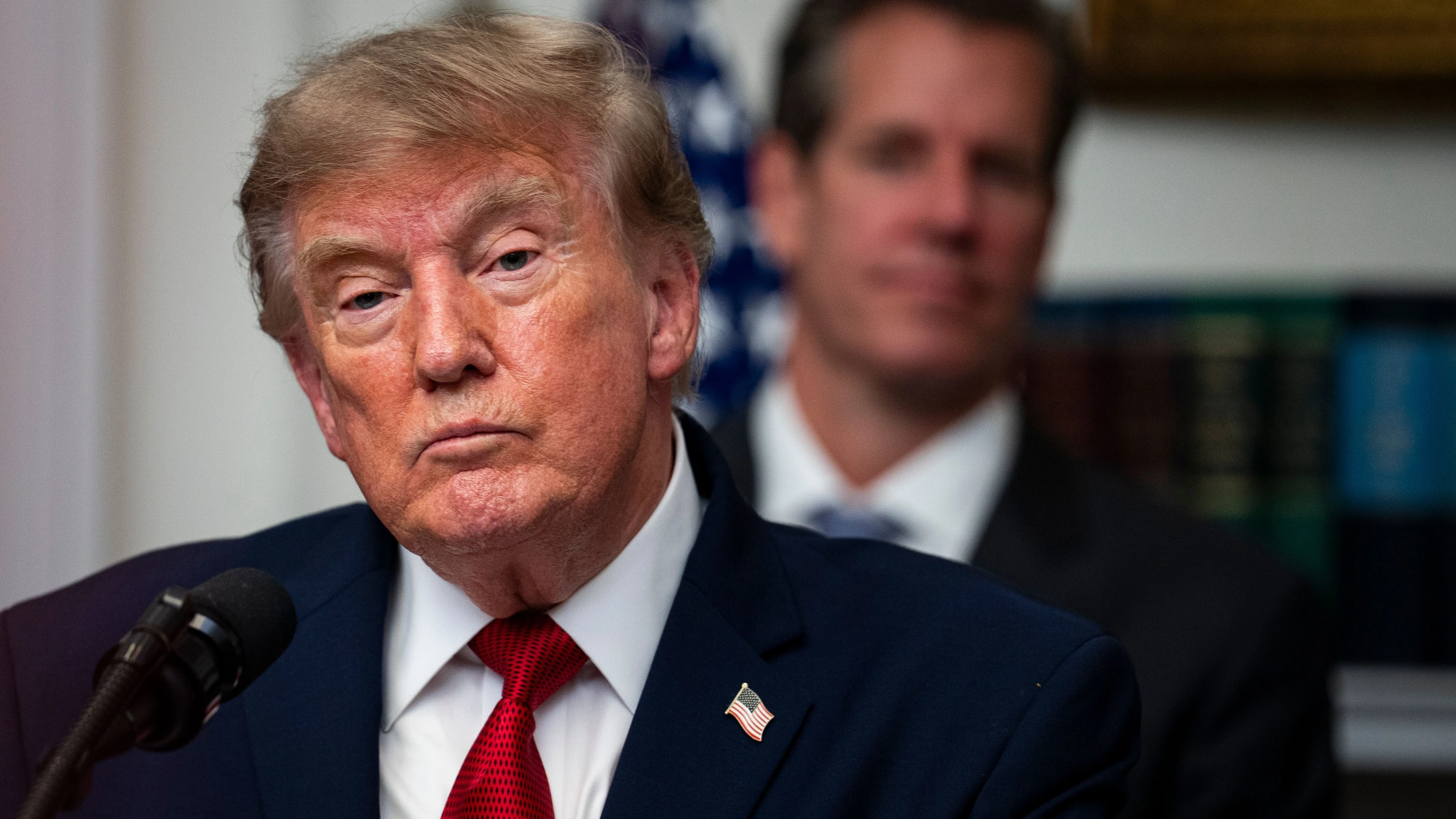 US-Präsident Donald Trump am 20. August 2026 im Weißen Haus - EPA