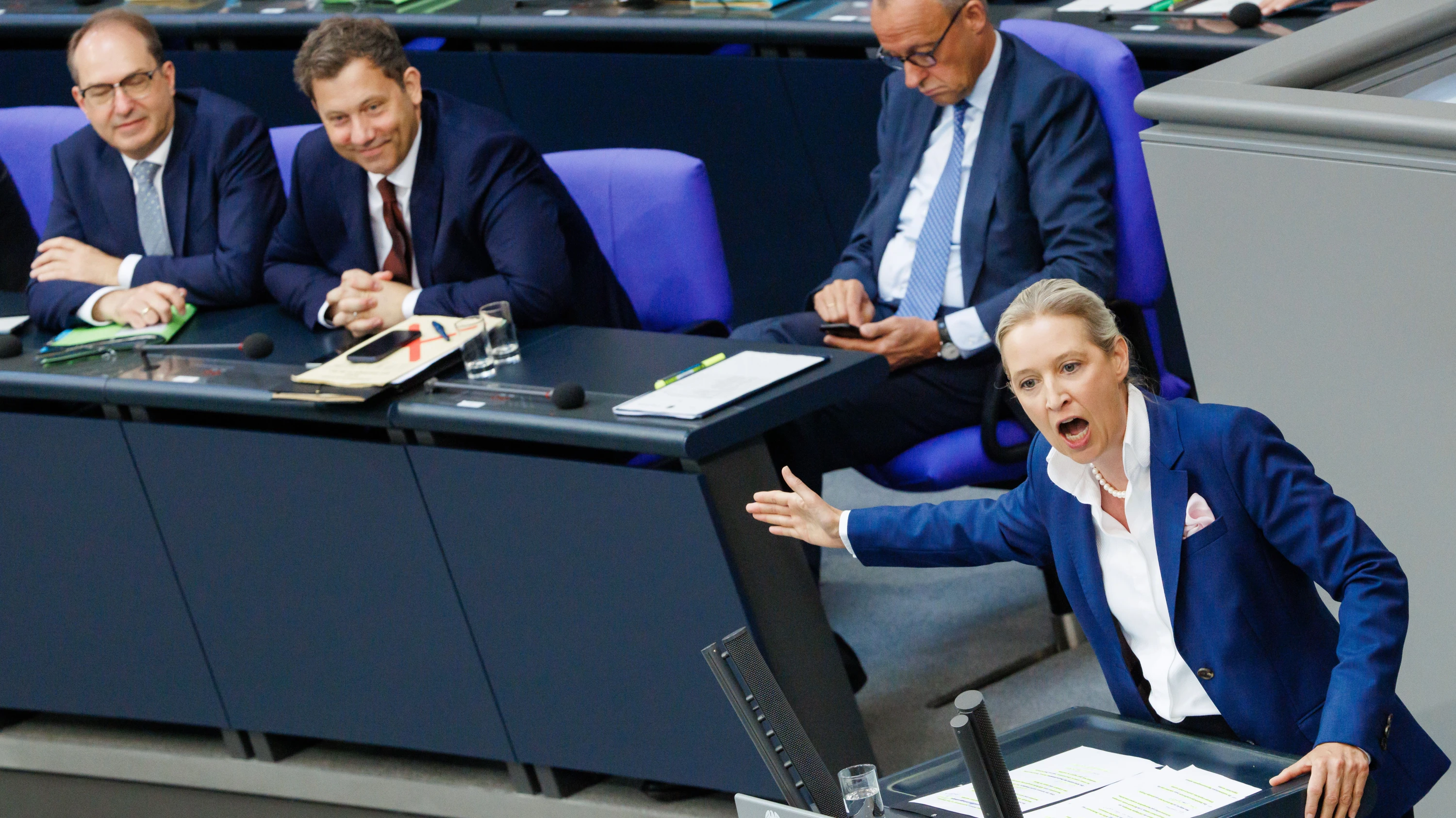 Regierungserklärung: Ouvertüren eines Unerschütterlichen