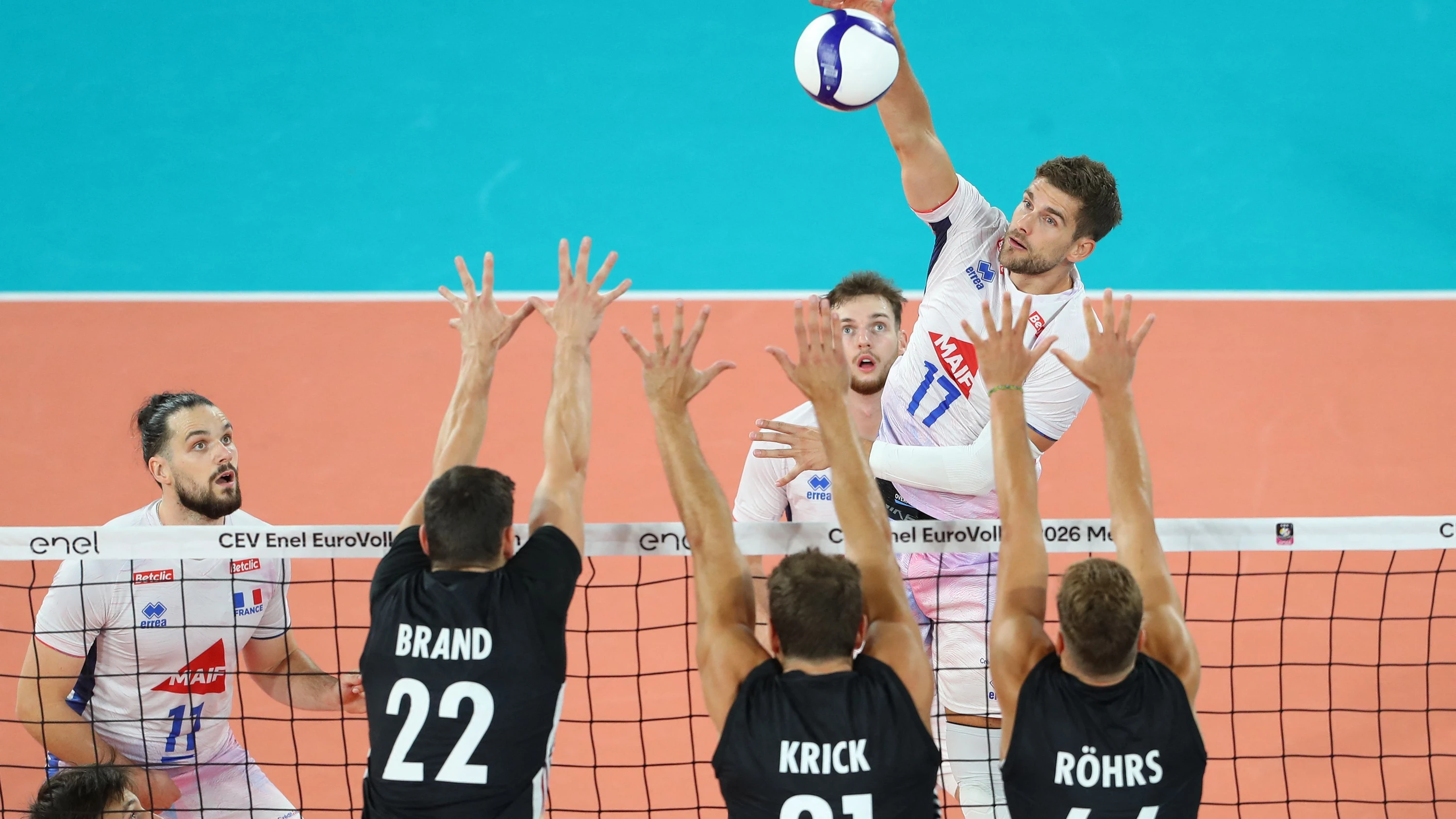 0:3 Gegen Frankreich: Deutsche Volleyballer verpassen EM-Gruppensieg