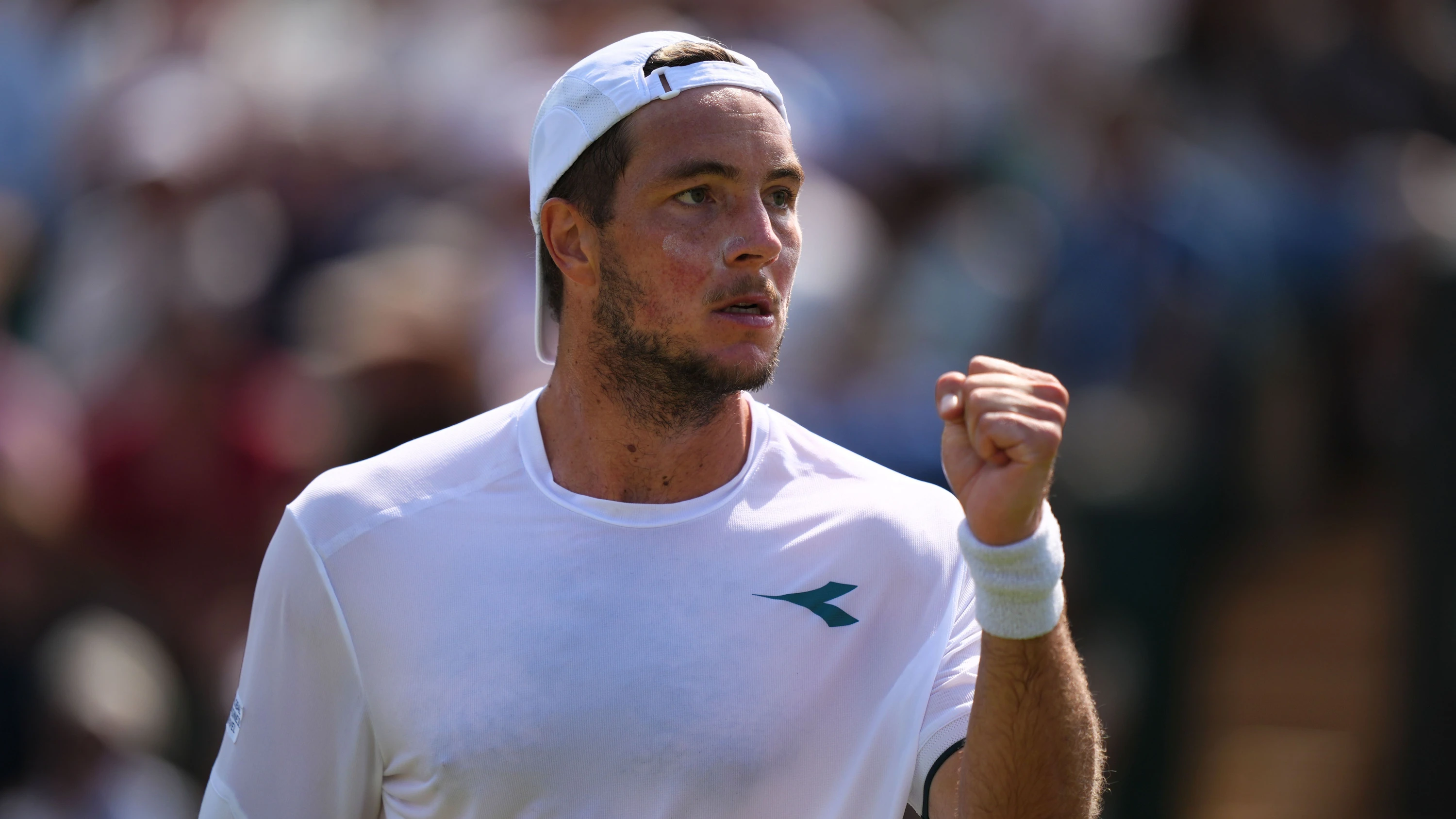 „Unglaublich“: In Wimbledon erlebt Jan-Lennard Struff eine Premiere. - dpa