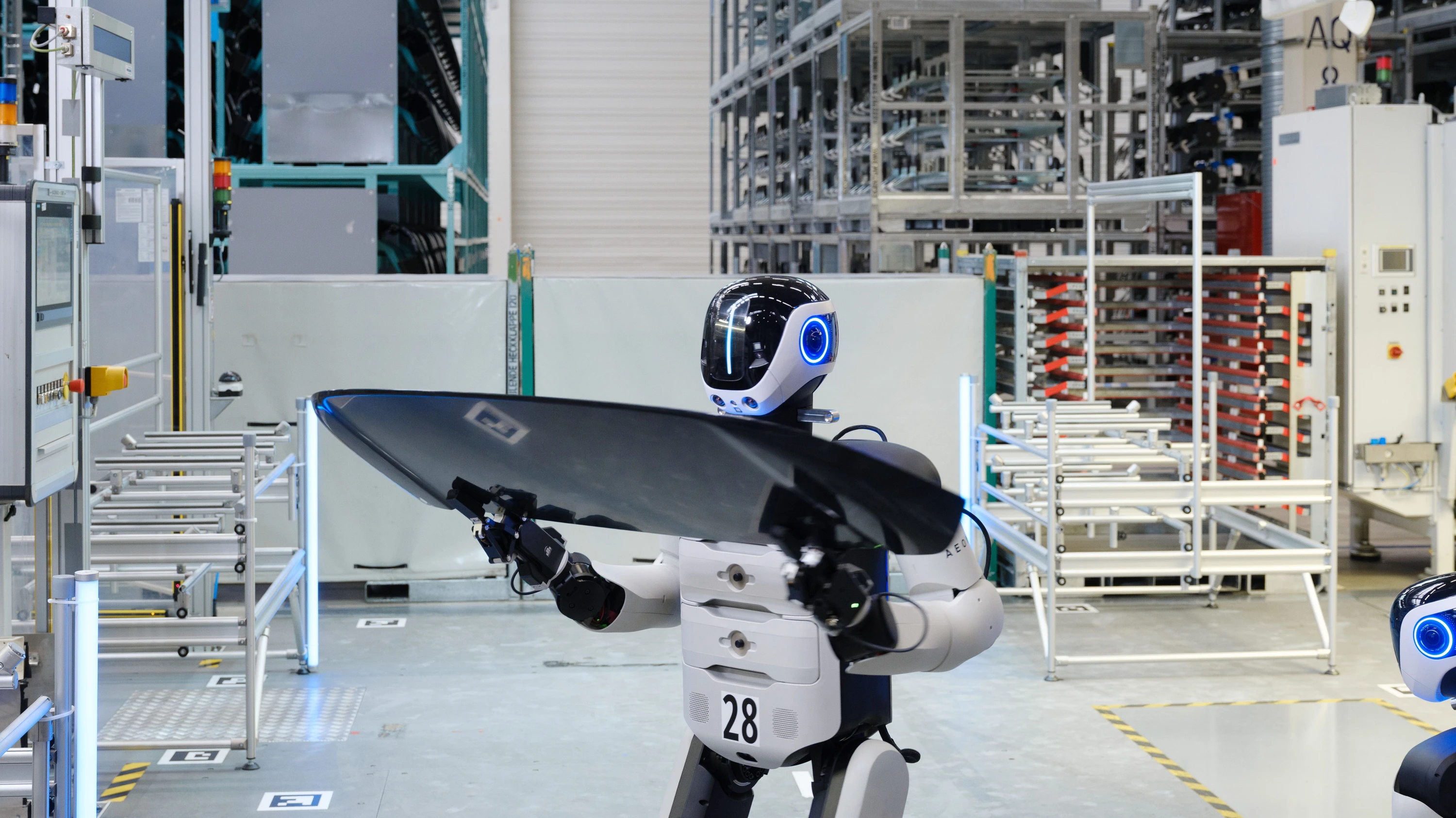 Humanoider Roboter von Hexagon im Leipziger Werk von BMW - Christoph Busse/BMW AG