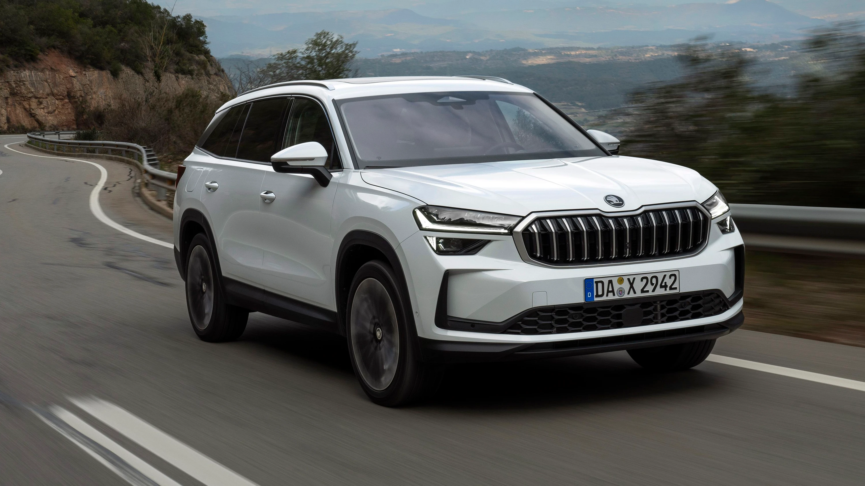 Škoda Kodiaq iV: Mit Humor zur Ladestation