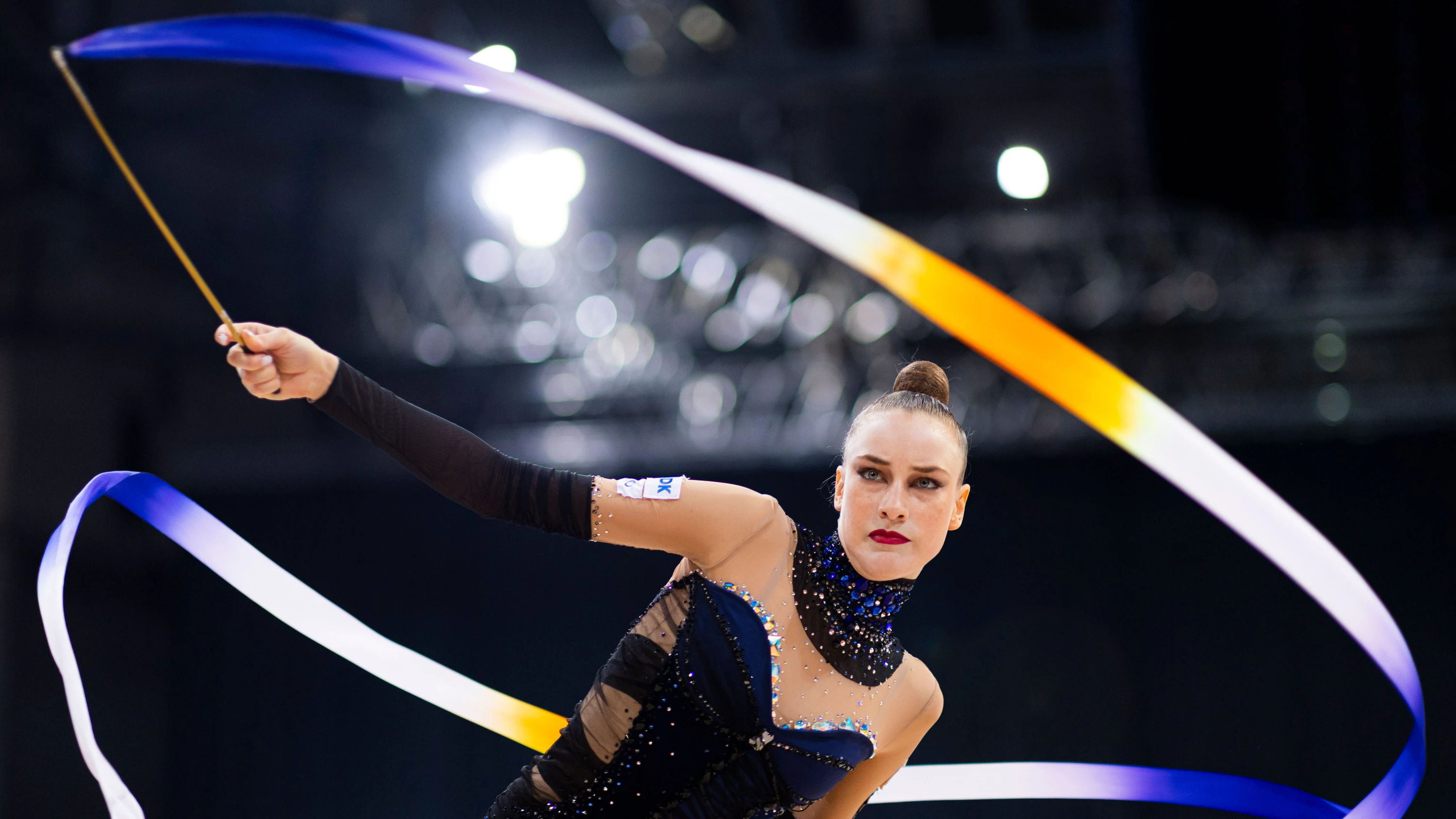 Bild: Rhythmische Sportgymnastik: Olympiasiegerin Varfolomeev mit starker Qualifikation bei Heim-WM