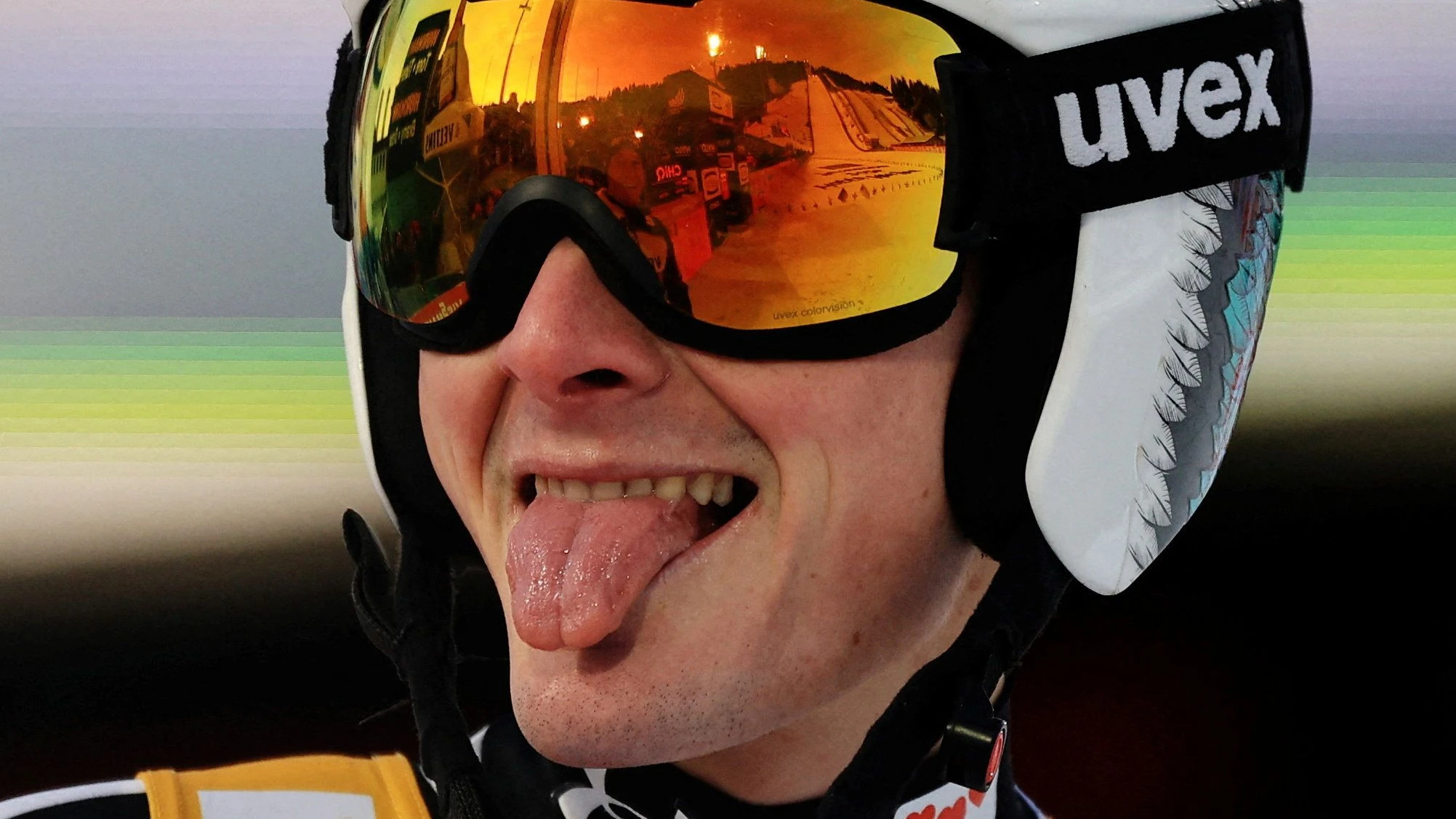 Domen Prevc gewinnt auch das Neujahrsspringen der Vierschanzentournee in Garmisch-Partenkirchen. - Reuters